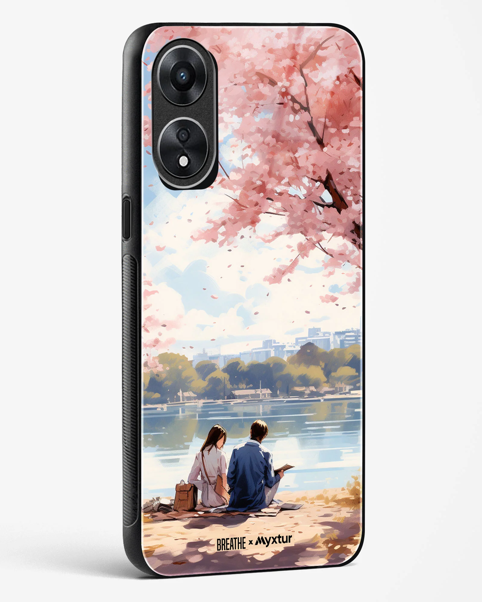 Sakura Serenade [BREATHE] Glass Case Phone Cover (Oppo) - Image 12