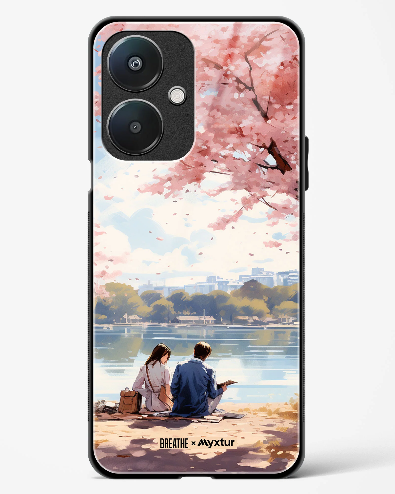 Sakura Serenade [BREATHE] Glass Case Phone Cover (Oppo) - Image 13