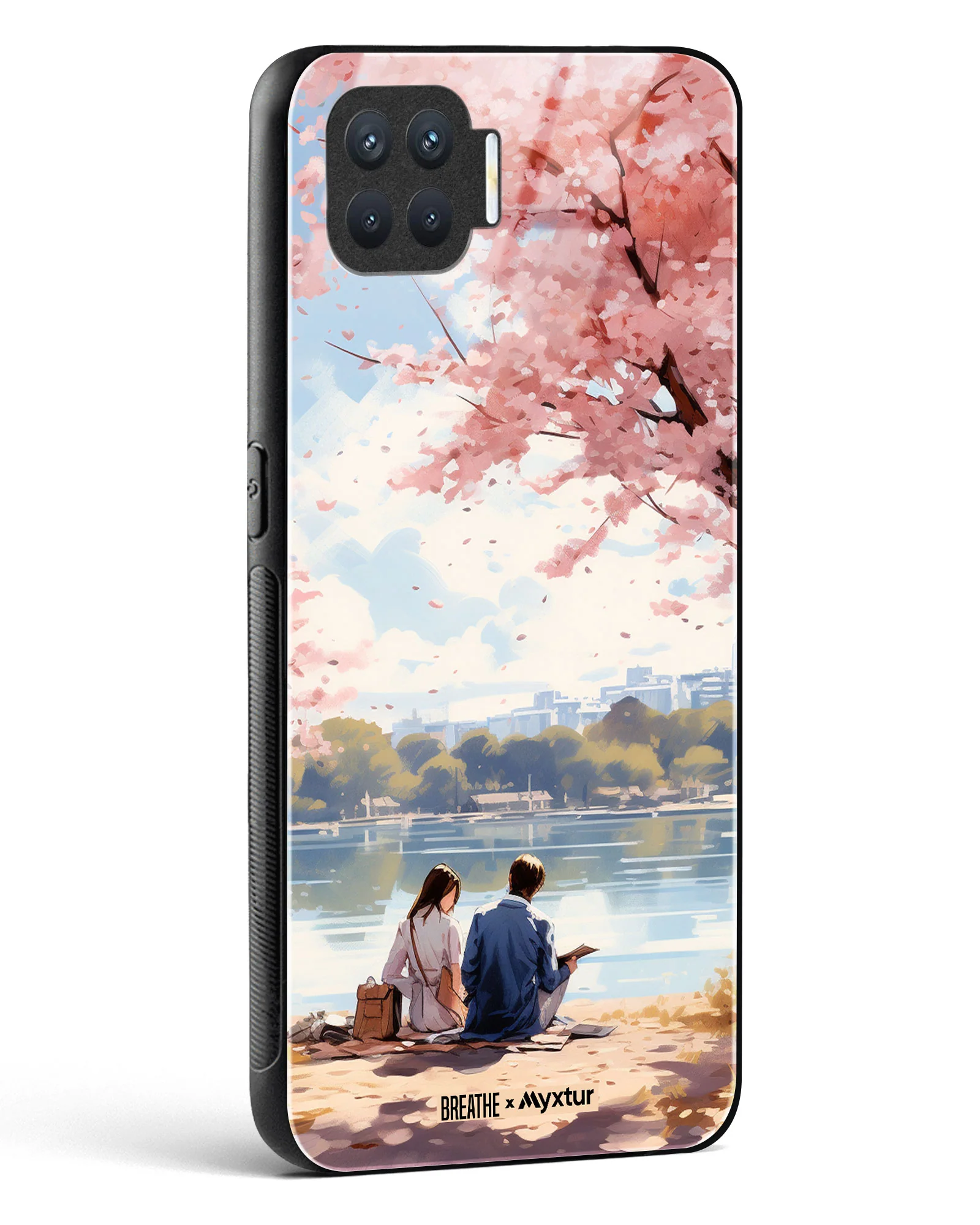 Sakura Serenade [BREATHE] Glass Case Phone Cover (Oppo) - Image 16