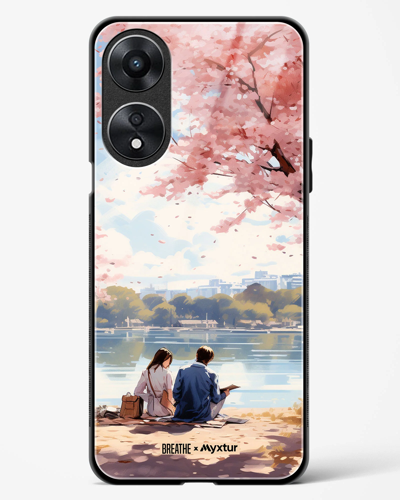 Sakura Serenade [BREATHE] Glass Case Phone Cover (Oppo) - Image 19