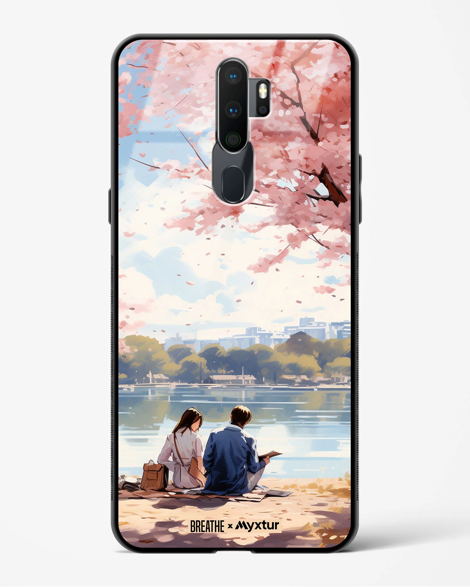 Sakura Serenade [BREATHE] Glass Case Phone Cover (Oppo) - Image 24