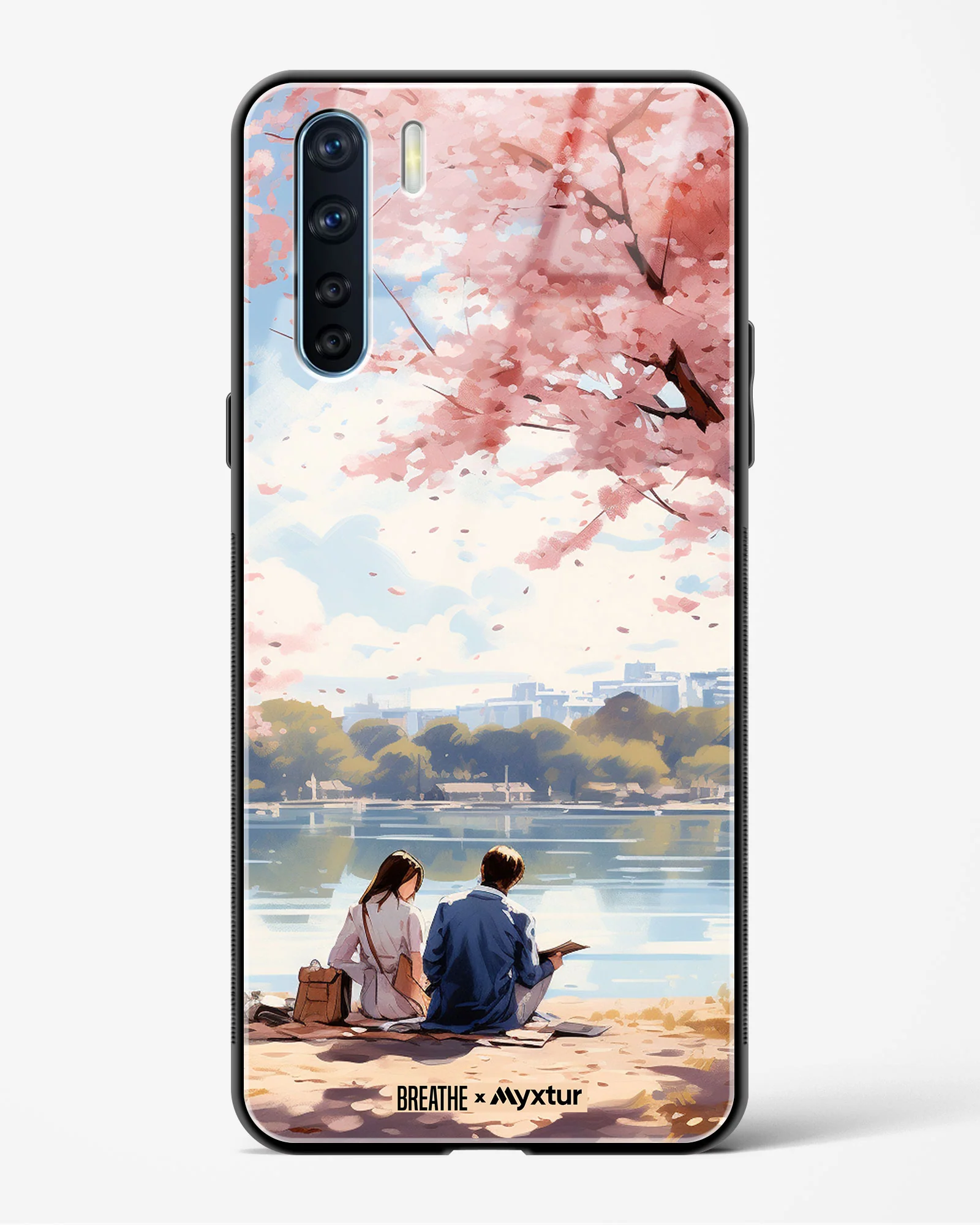 Sakura Serenade [BREATHE] Glass Case Phone Cover (Oppo) - Image 25