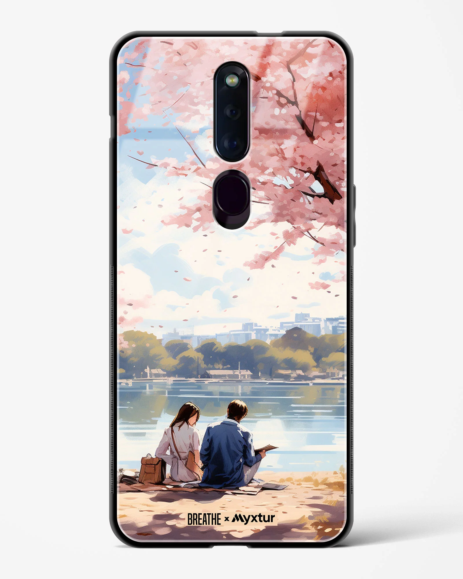 Sakura Serenade [BREATHE] Glass Case Phone Cover (Oppo) - Image 31