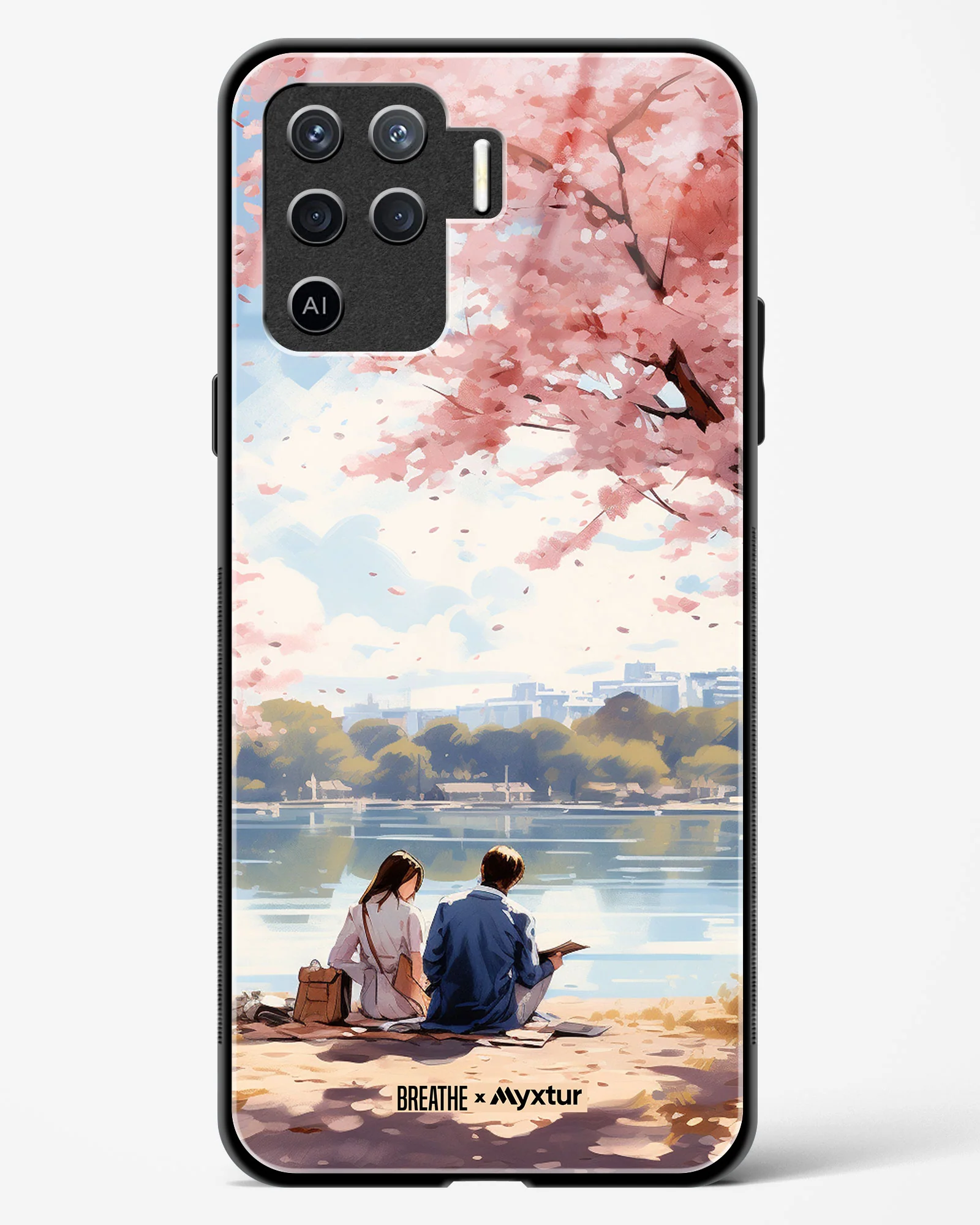 Sakura Serenade [BREATHE] Glass Case Phone Cover (Oppo) - Image 41