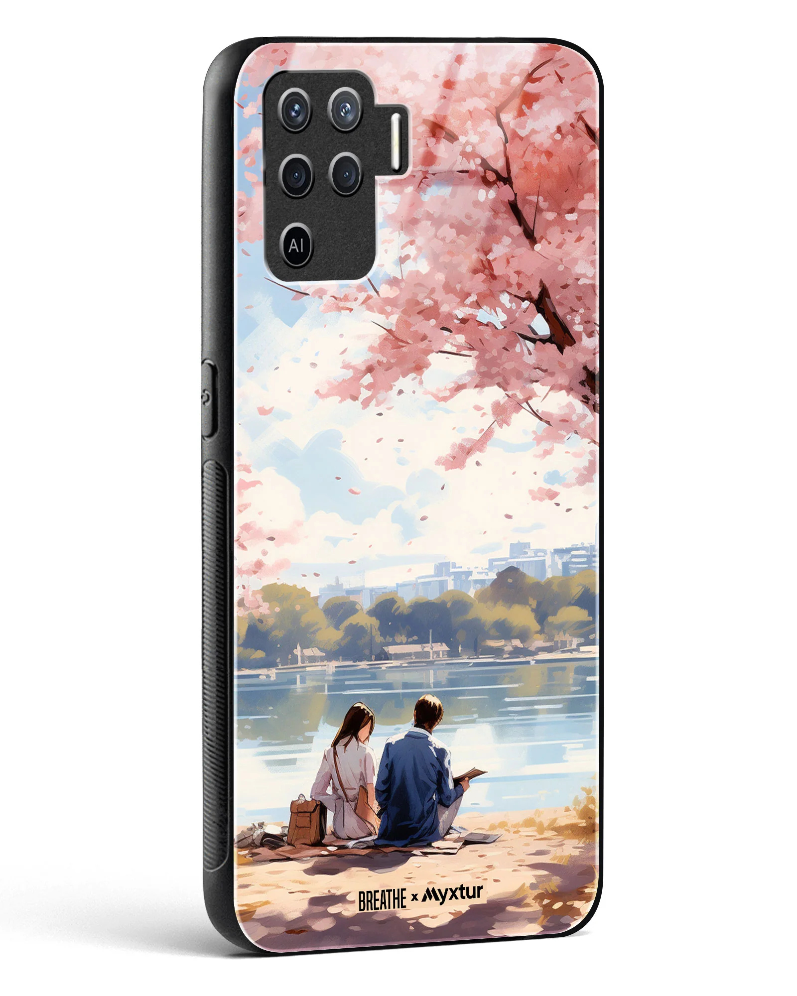 Sakura Serenade [BREATHE] Glass Case Phone Cover (Oppo) - Image 42