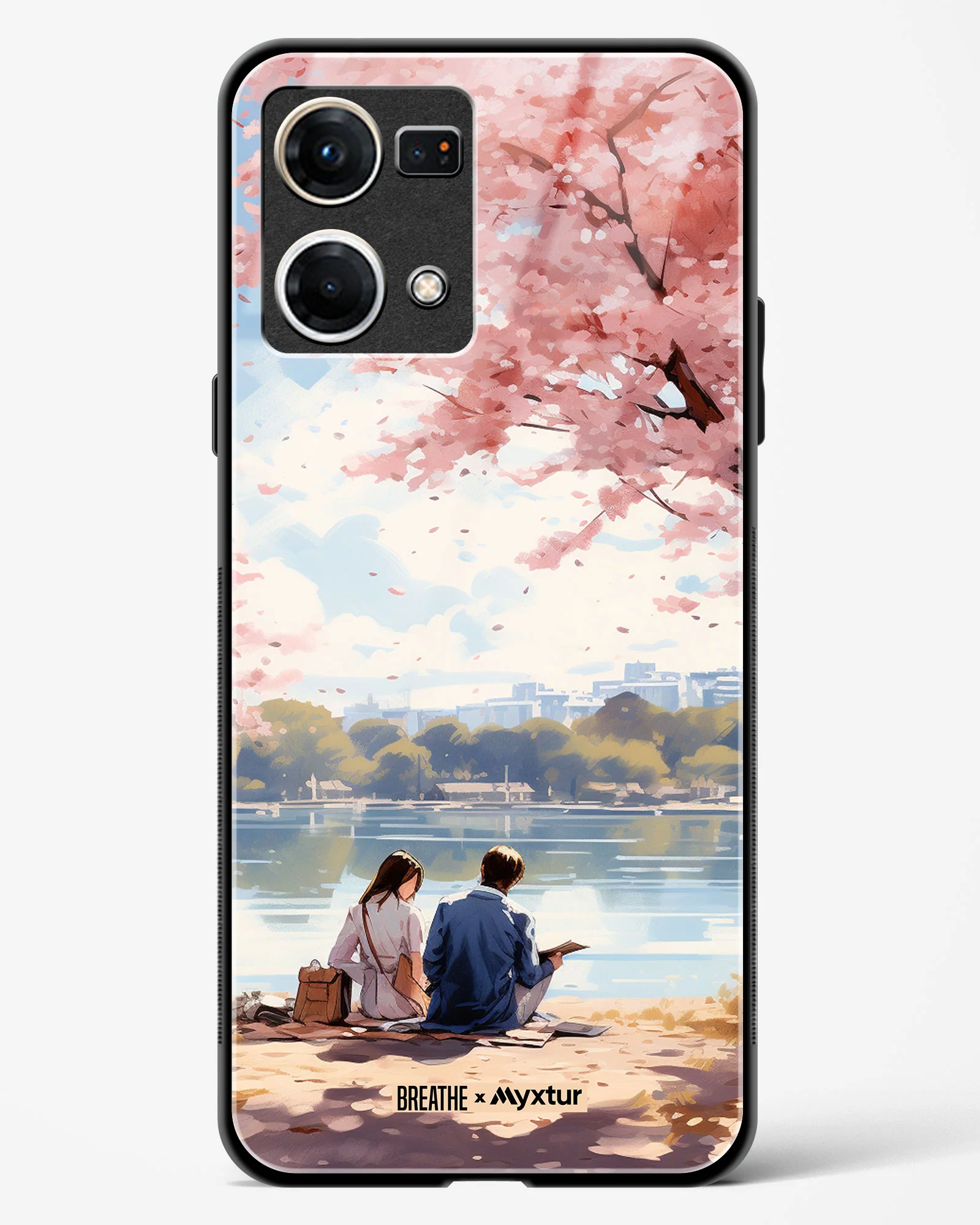 Sakura Serenade [BREATHE] Glass Case Phone Cover (Oppo) - Image 45