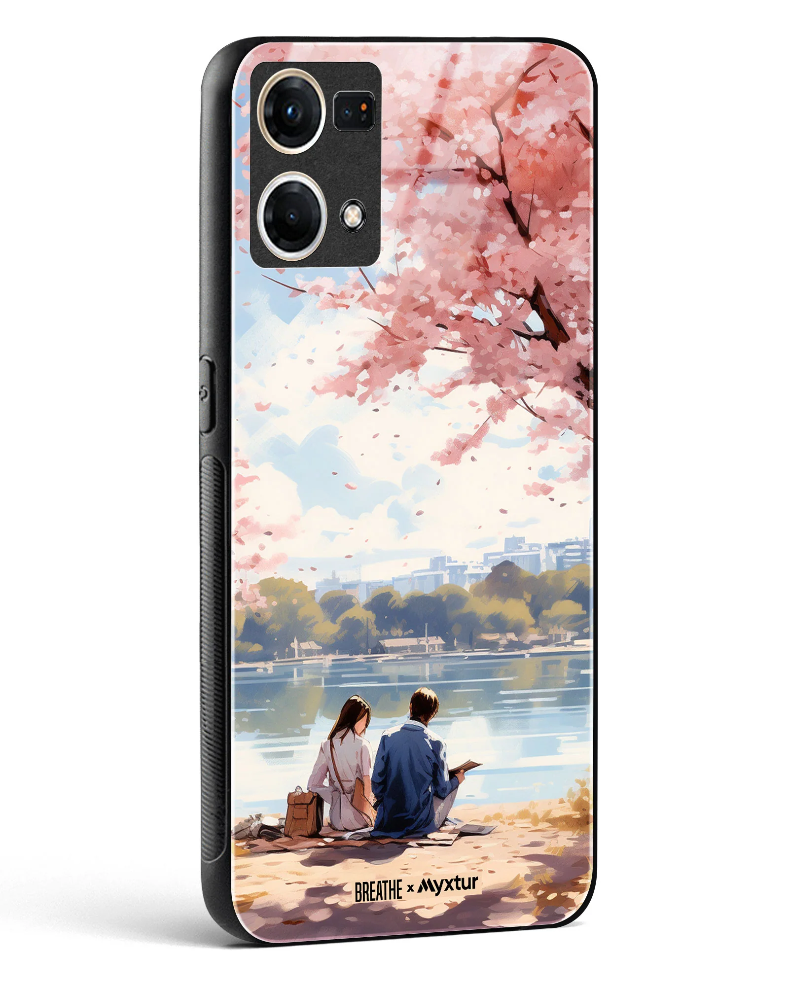 Sakura Serenade [BREATHE] Glass Case Phone Cover (Oppo) - Image 46