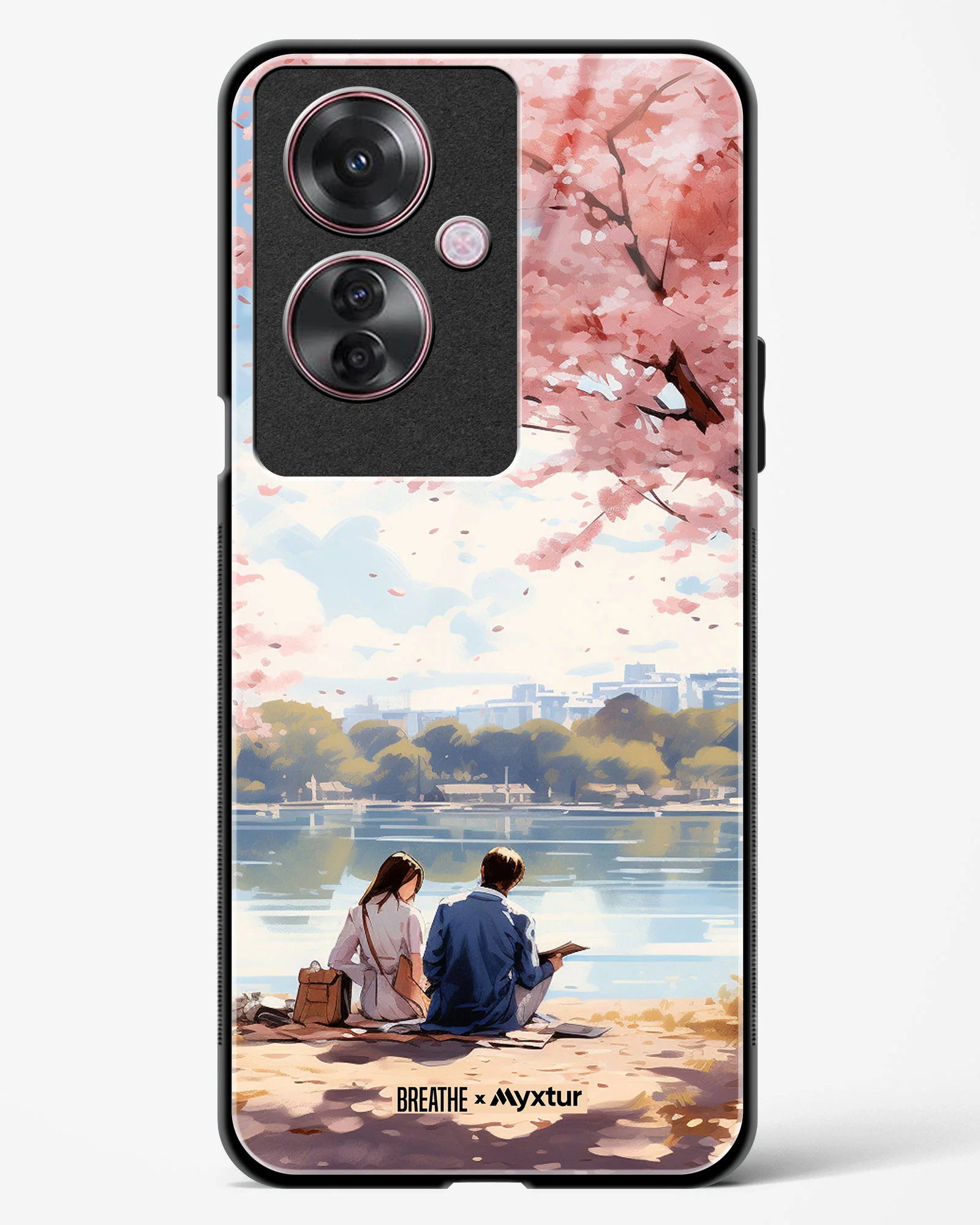 Sakura Serenade [BREATHE] Glass Case Phone Cover (Oppo) - Image 53