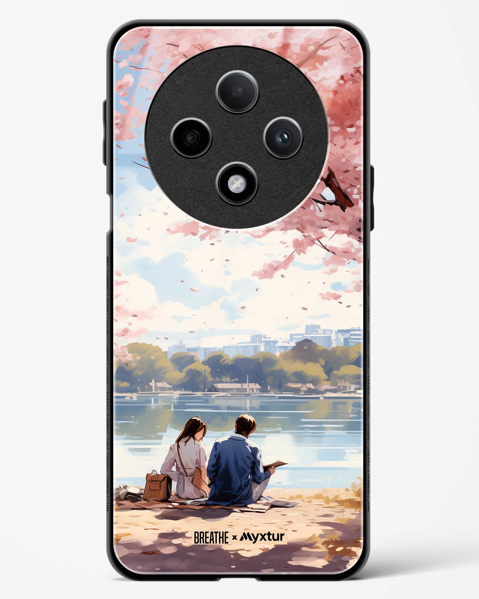 Sakura Serenade [BREATHE] Glass Case Phone Cover (Oppo) - Image 55