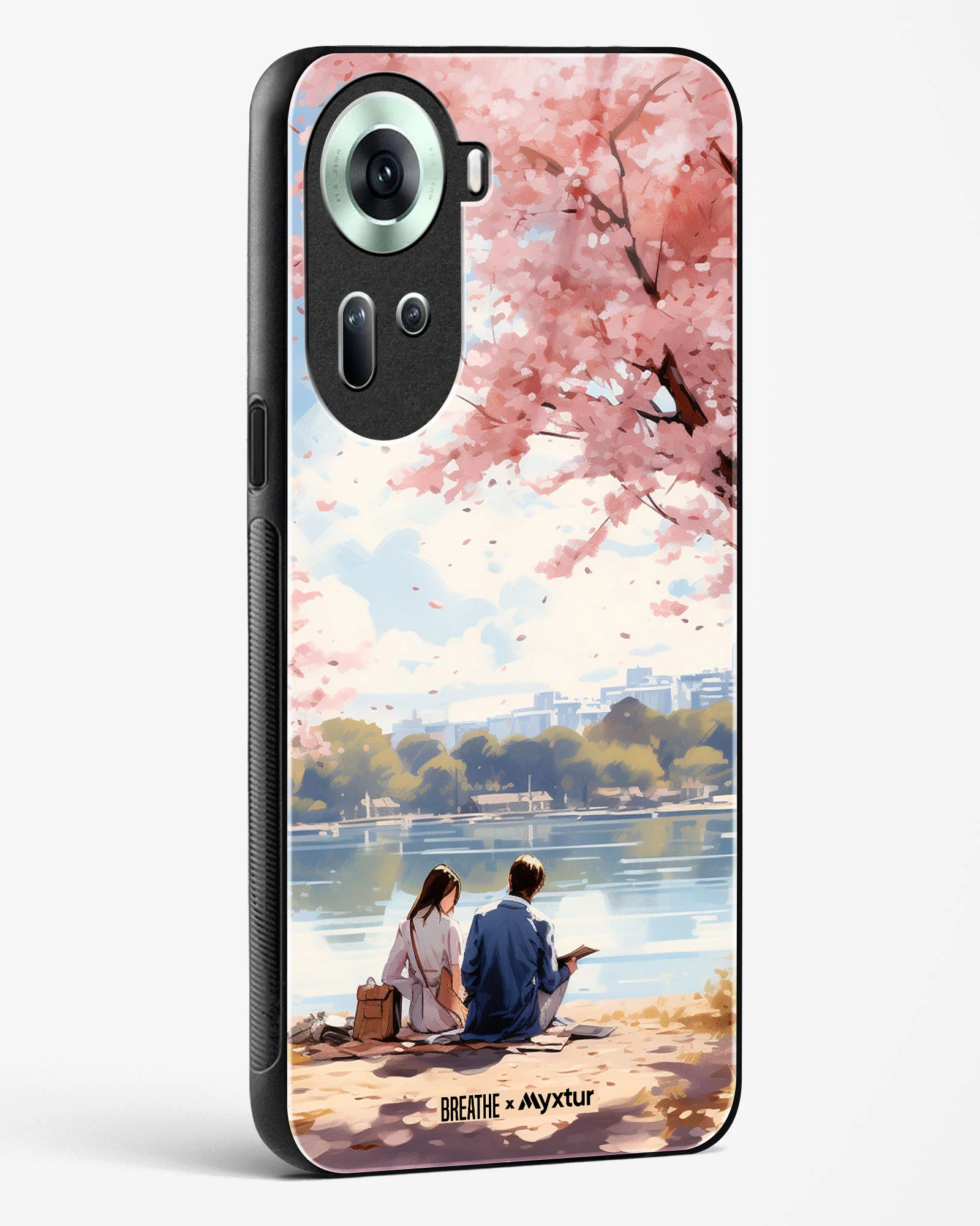 Sakura Serenade [BREATHE] Glass Case Phone Cover (Oppo) - Image 74