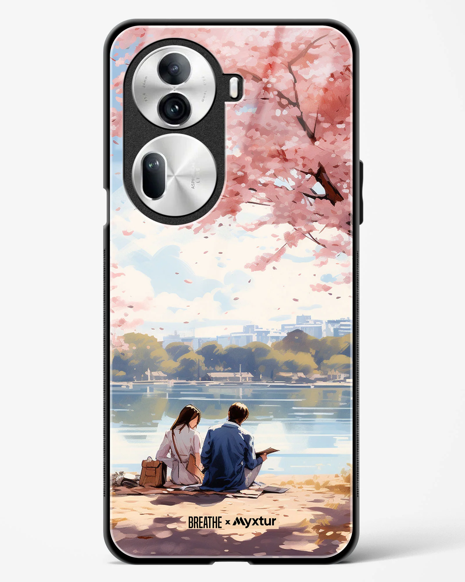 Sakura Serenade [BREATHE] Glass Case Phone Cover (Oppo) - Image 75