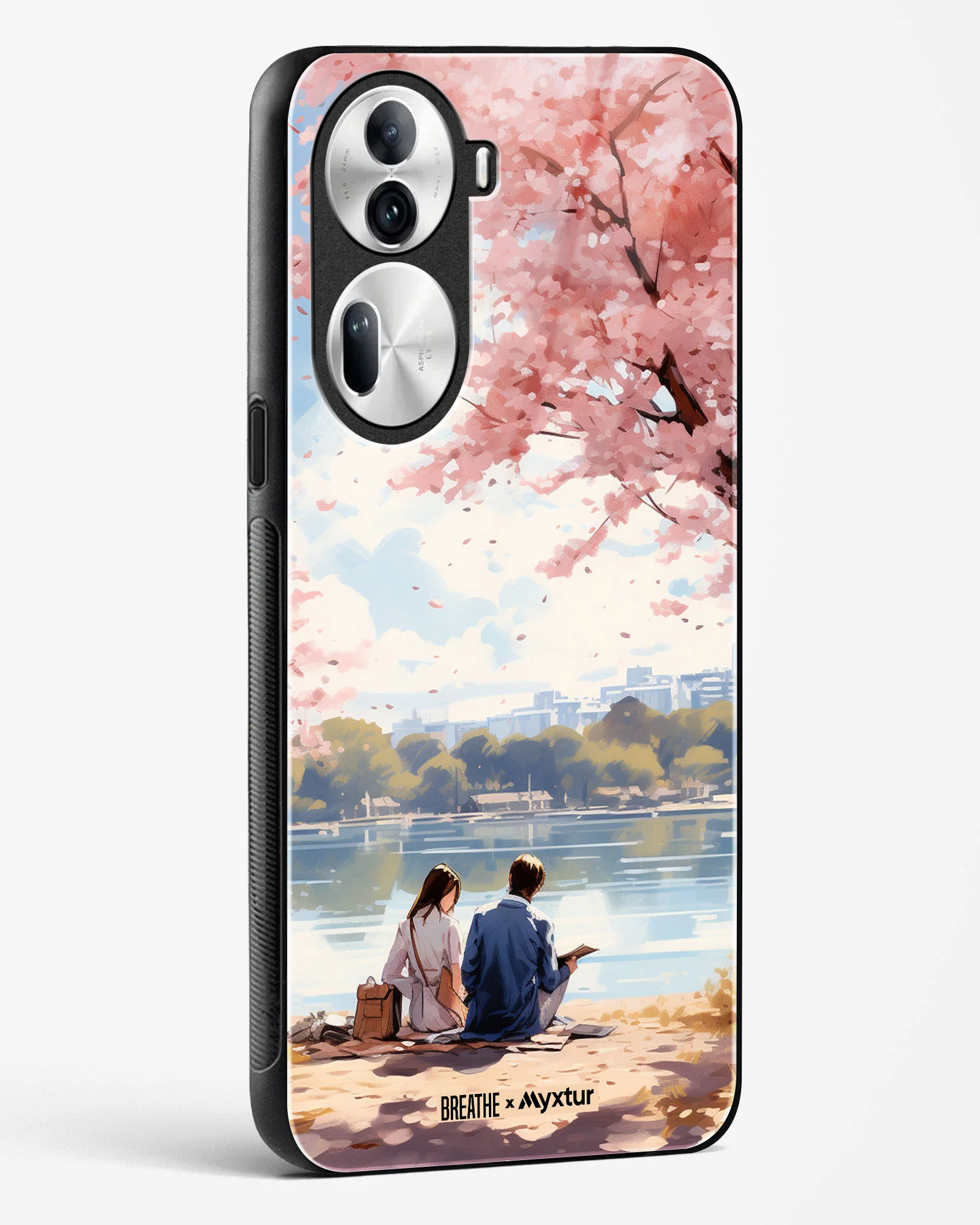 Sakura Serenade [BREATHE] Glass Case Phone Cover (Oppo) - Image 76