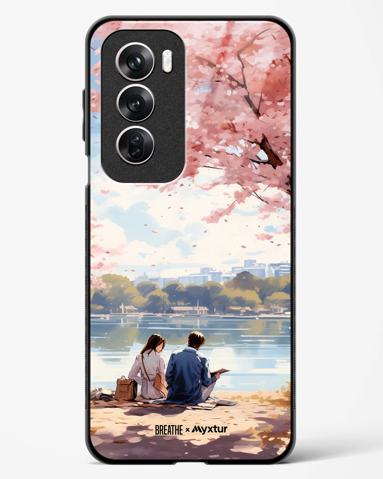 Sakura Serenade [BREATHE] Glass Case Phone Cover (Oppo) - Image 77