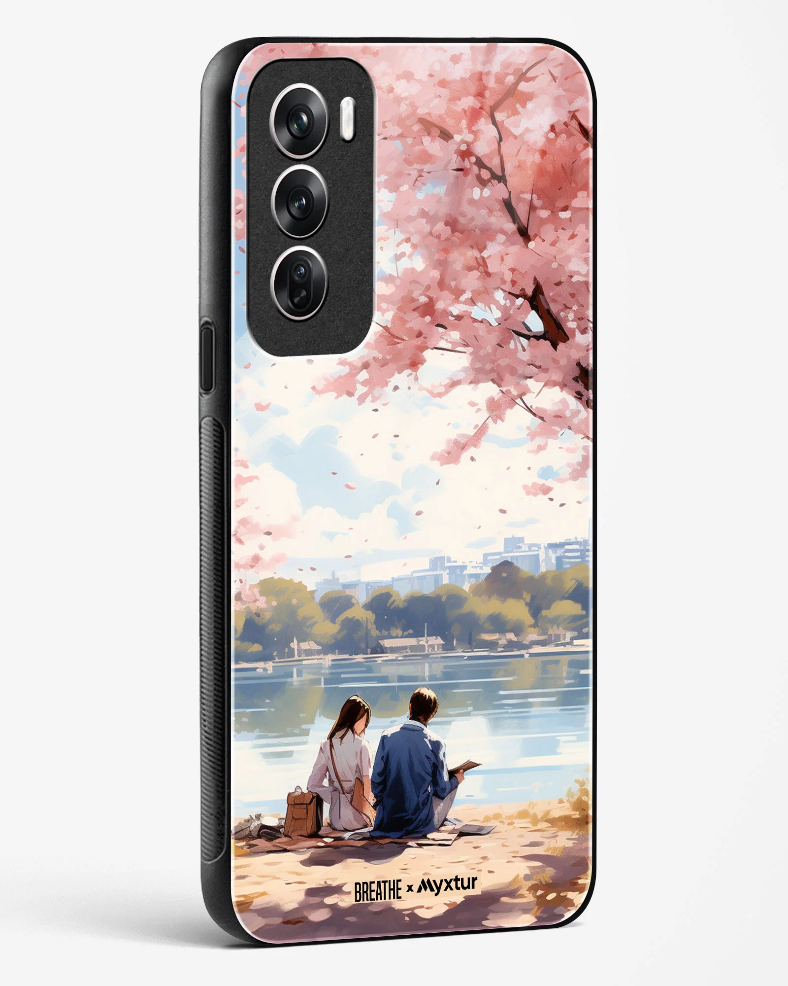 Sakura Serenade [BREATHE] Glass Case Phone Cover (Oppo) - Image 78
