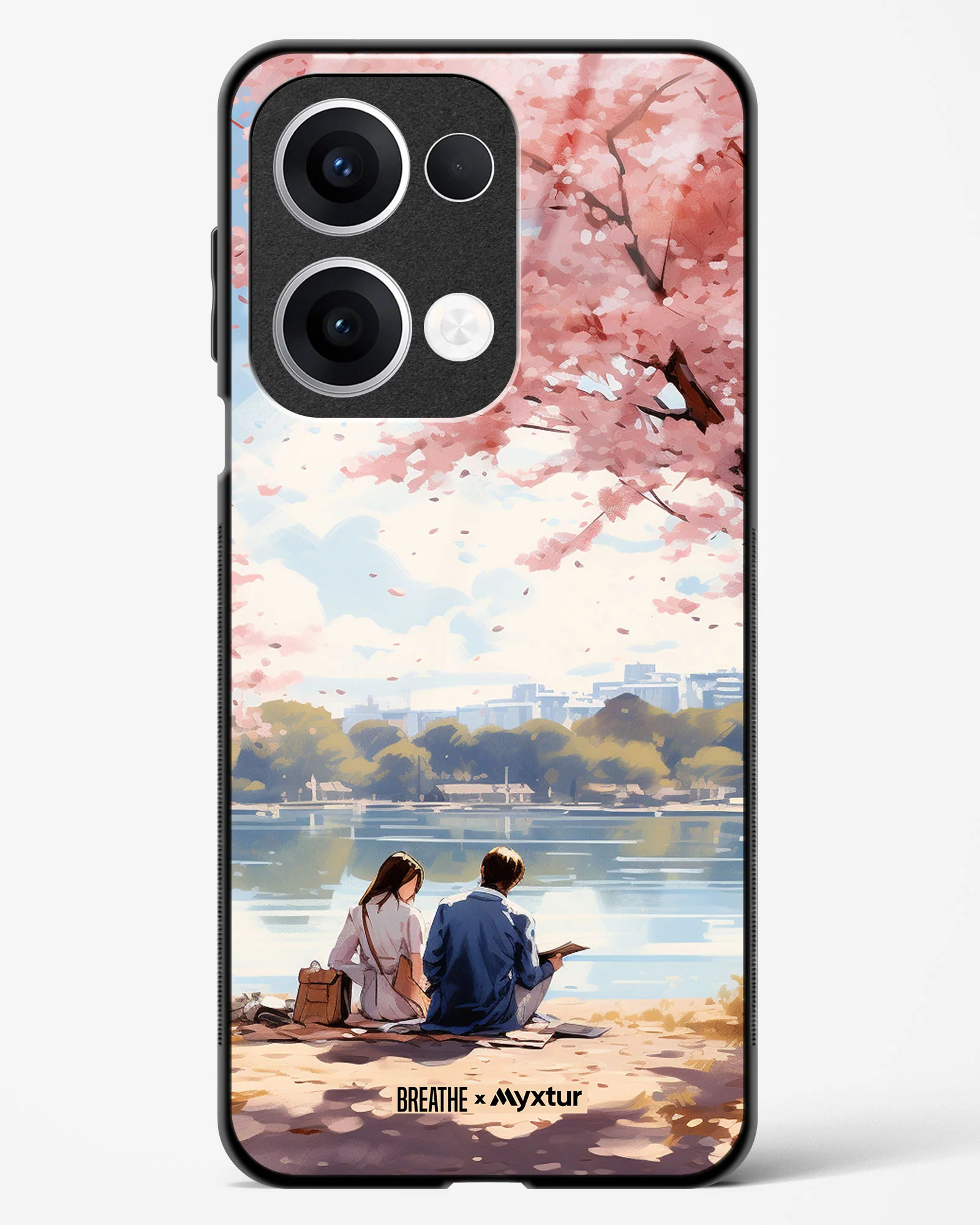 Sakura Serenade [BREATHE] Glass Case Phone Cover (Oppo) - Image 81