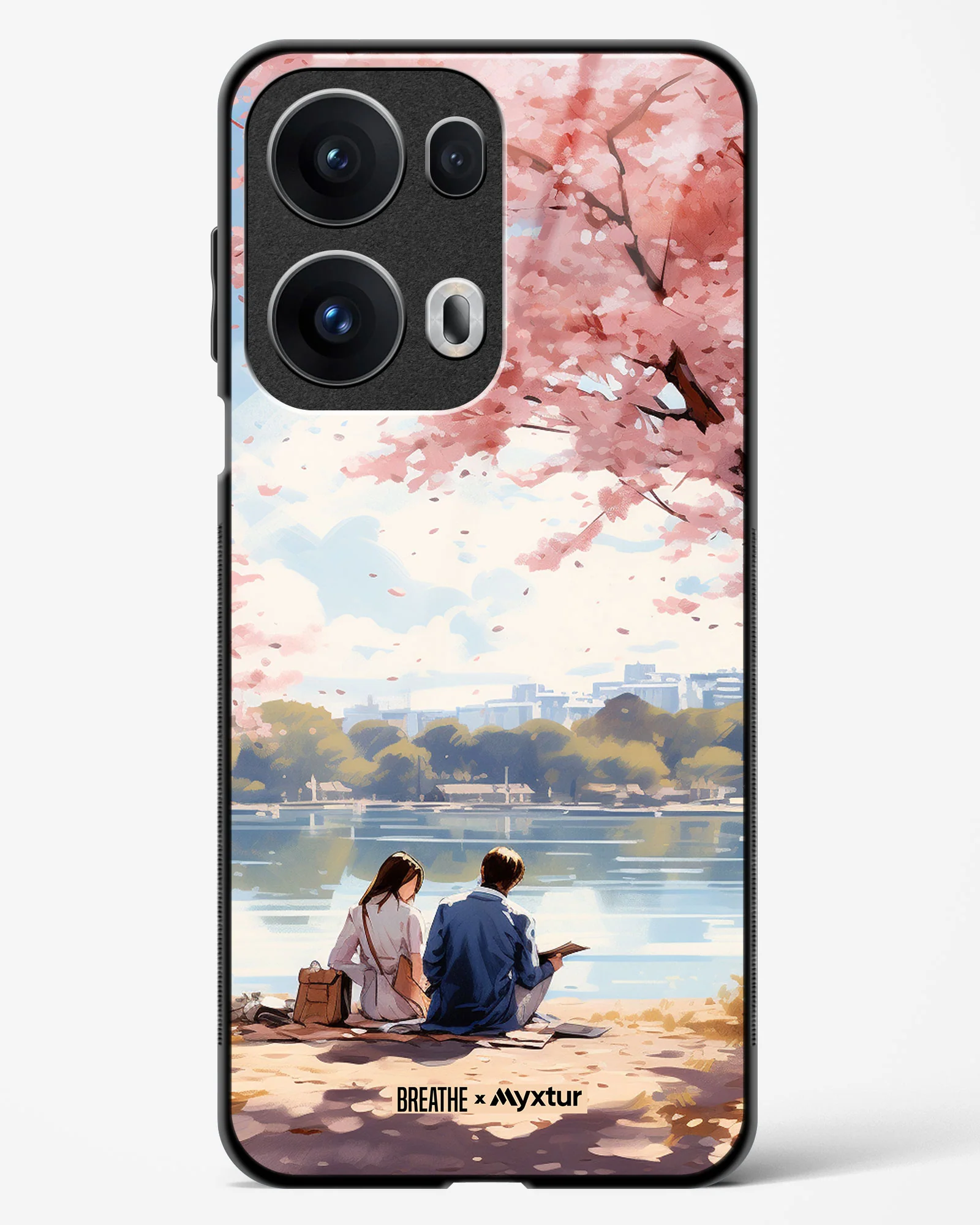Sakura Serenade [BREATHE] Glass Case Phone Cover (Oppo) - Image 83