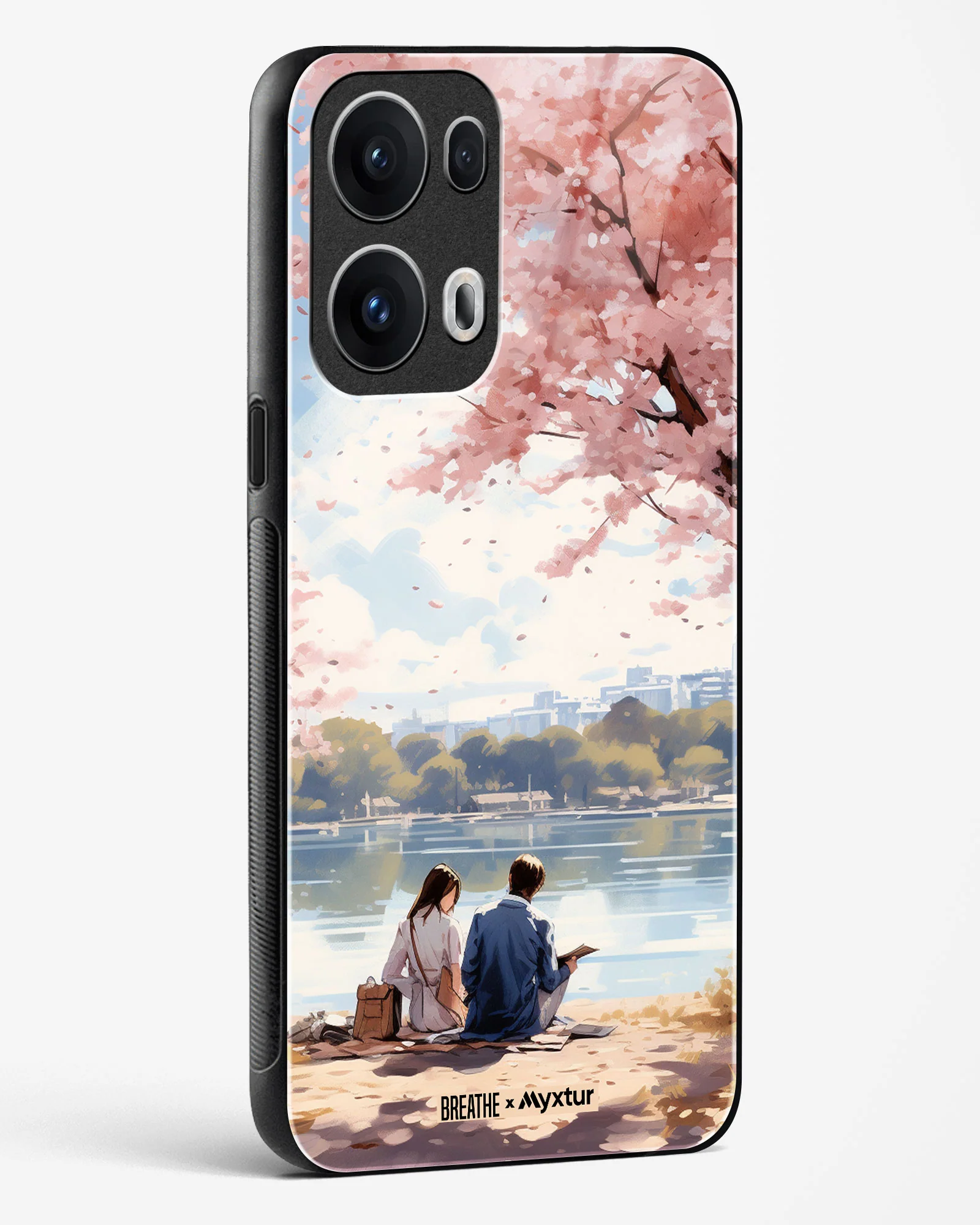 Sakura Serenade [BREATHE] Glass Case Phone Cover (Oppo) - Image 84