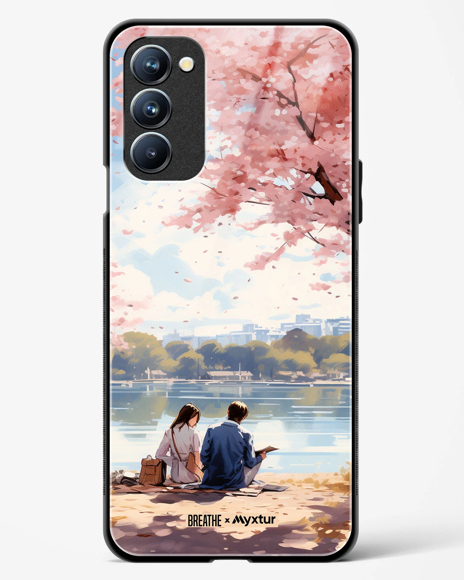 Sakura Serenade [BREATHE] Glass Case Phone Cover (Oppo) - Image 9