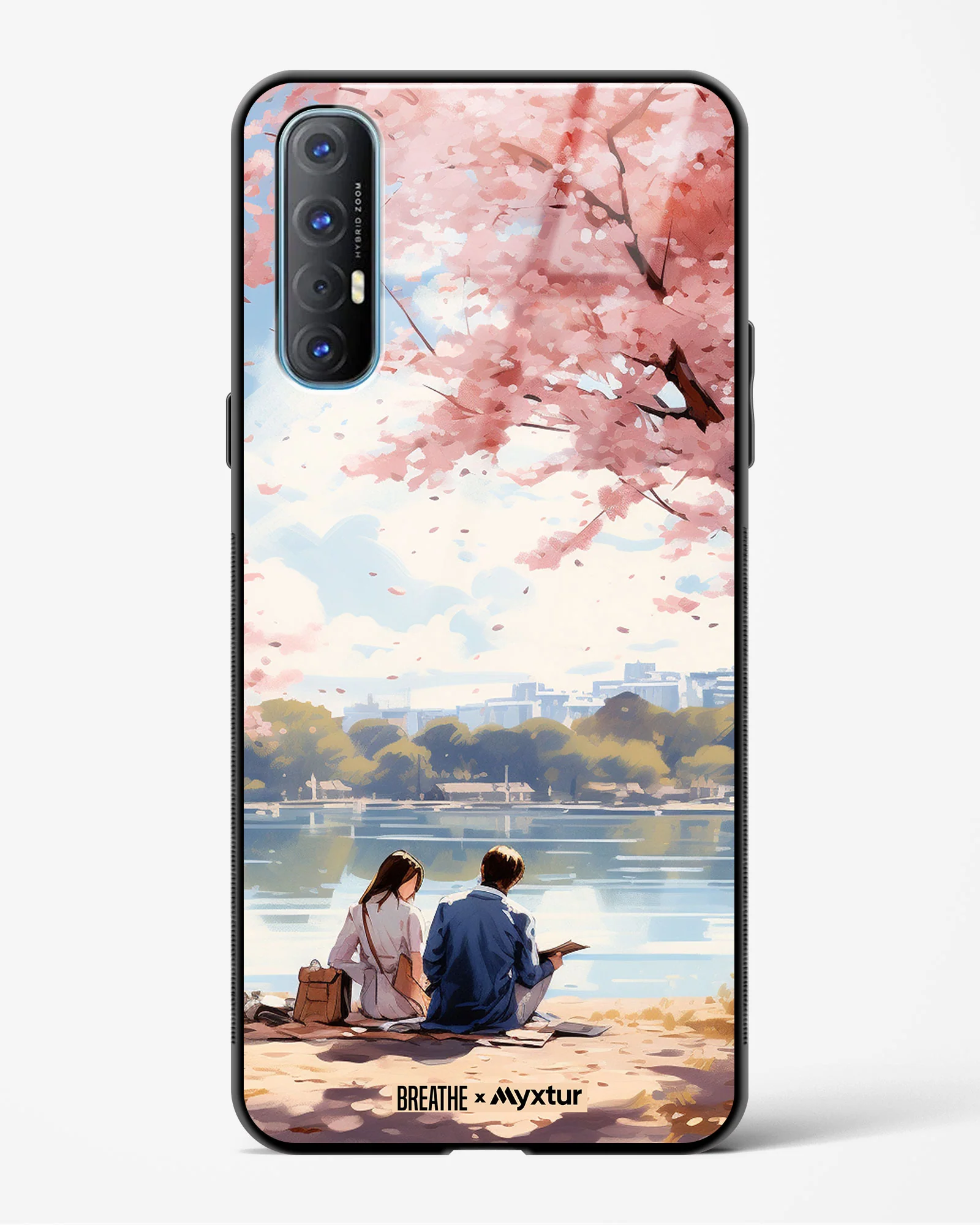 Sakura Serenade [BREATHE] Glass Case Phone Cover (Oppo) - Image 93