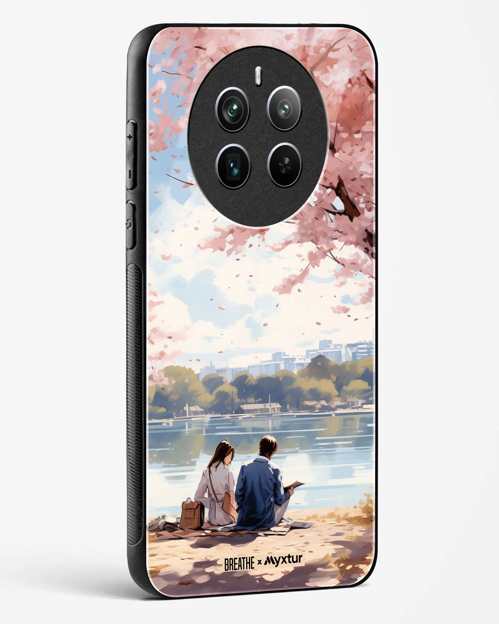 Sakura Serenade [BREATHE] Glass Case Phone Cover (Realme) - Image 128