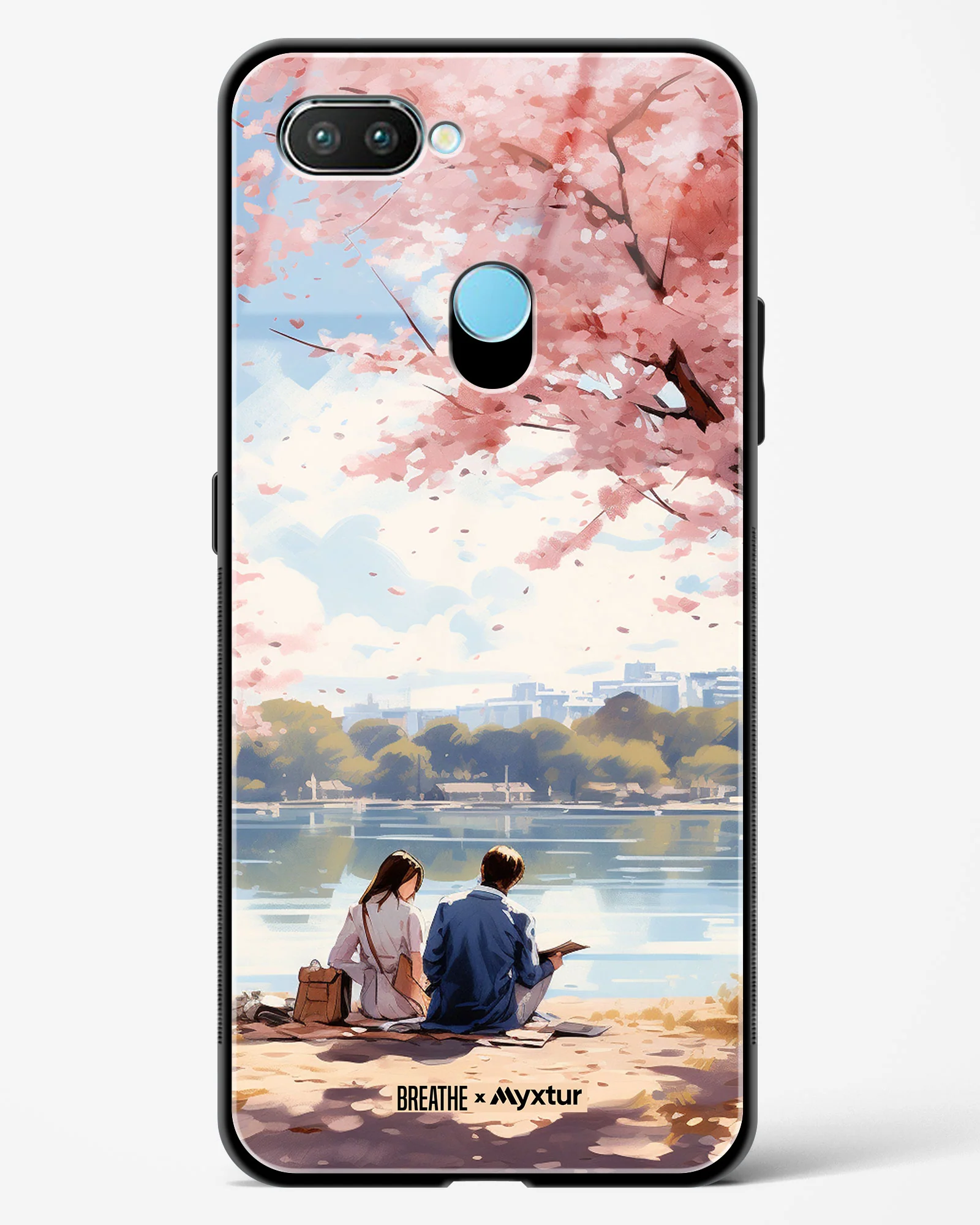 Sakura Serenade [BREATHE] Glass Case Phone Cover (Realme) - Image 33