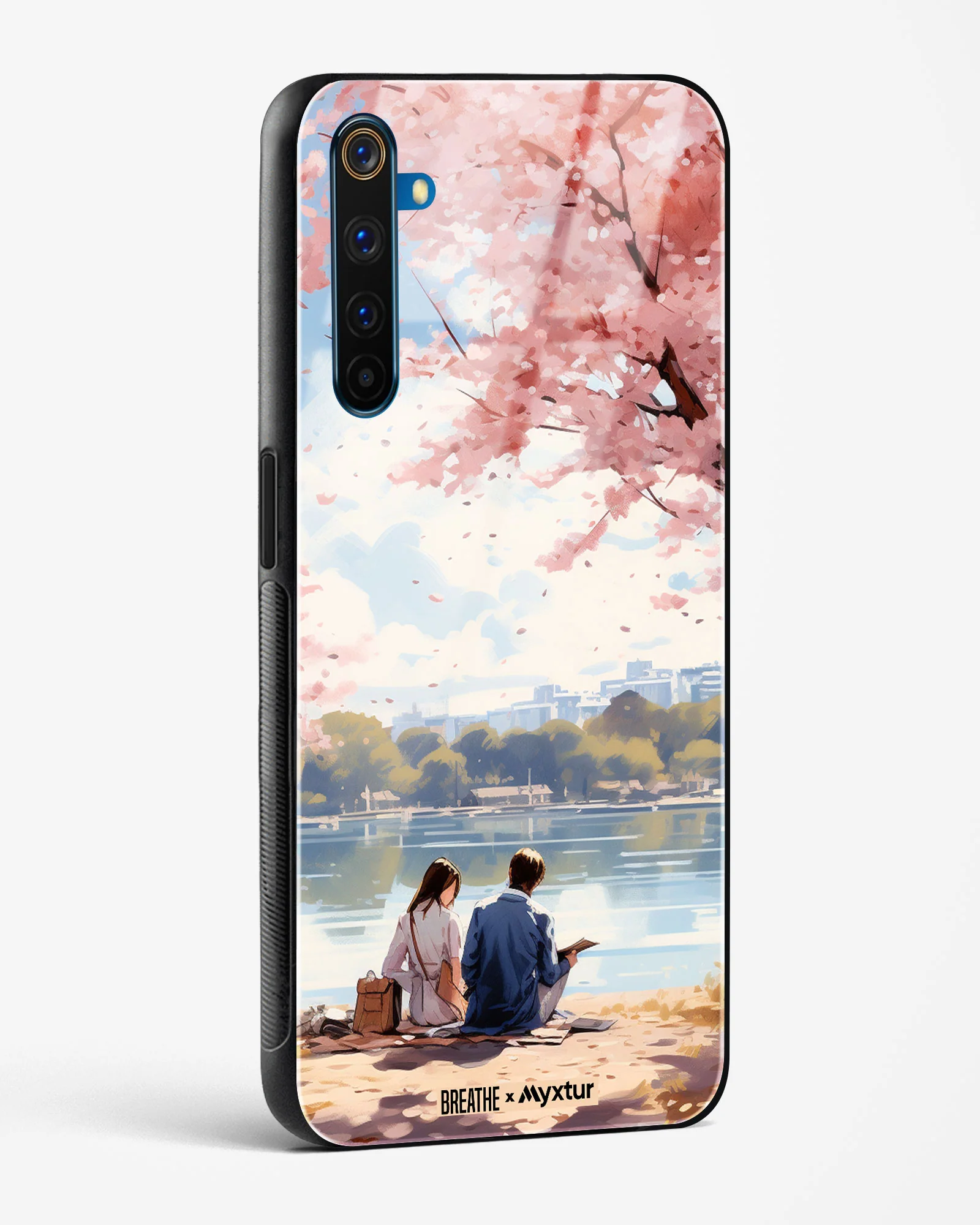 Sakura Serenade [BREATHE] Glass Case Phone Cover (Realme) - Image 48