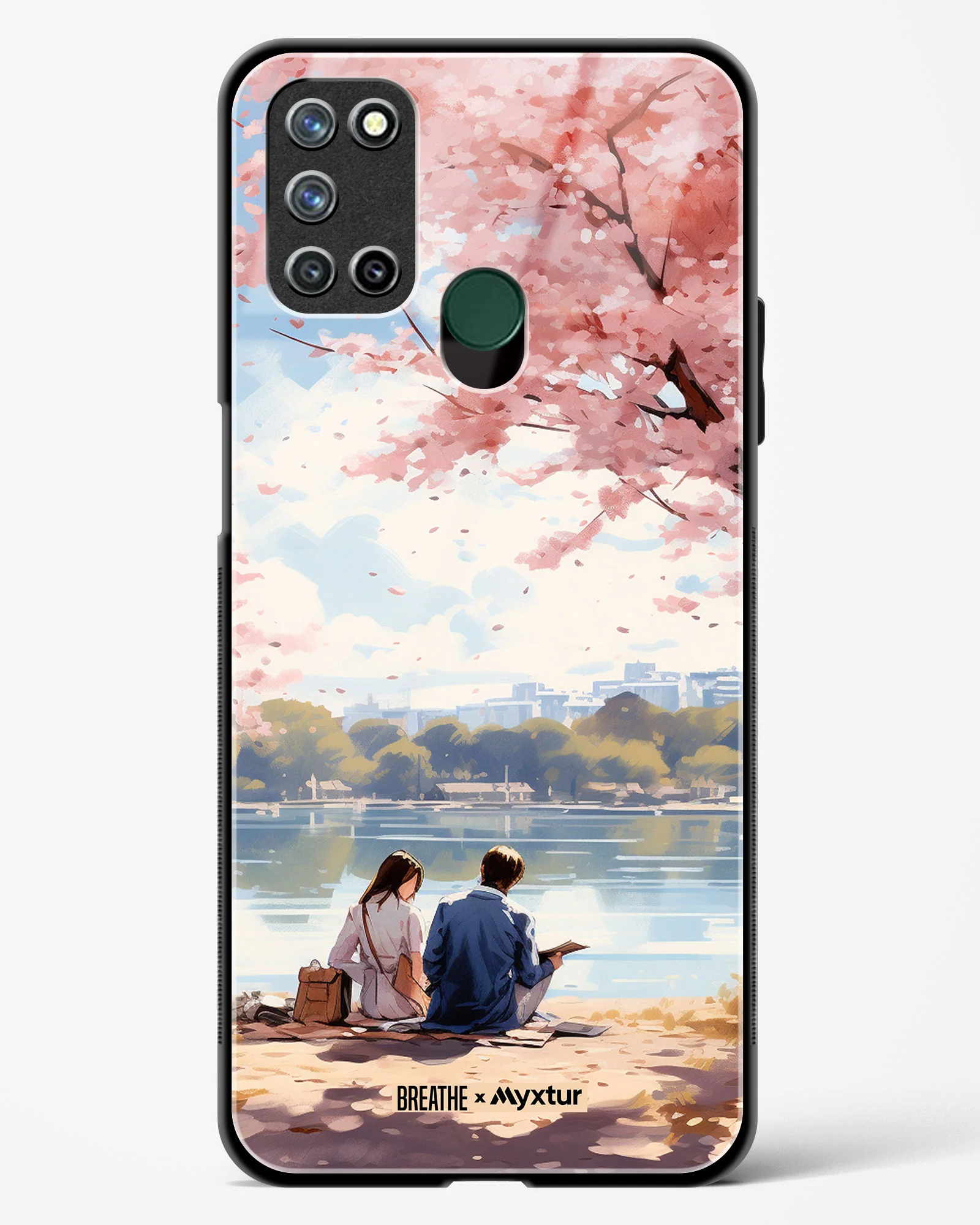 Sakura Serenade [BREATHE] Glass Case Phone Cover (Realme) - Image 57