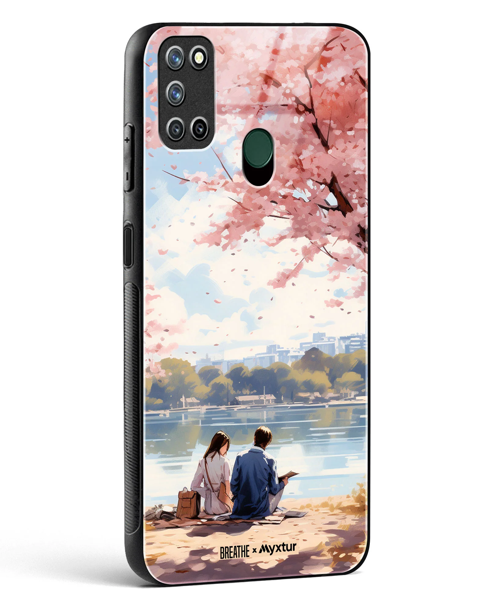 Sakura Serenade [BREATHE] Glass Case Phone Cover (Realme) - Image 58