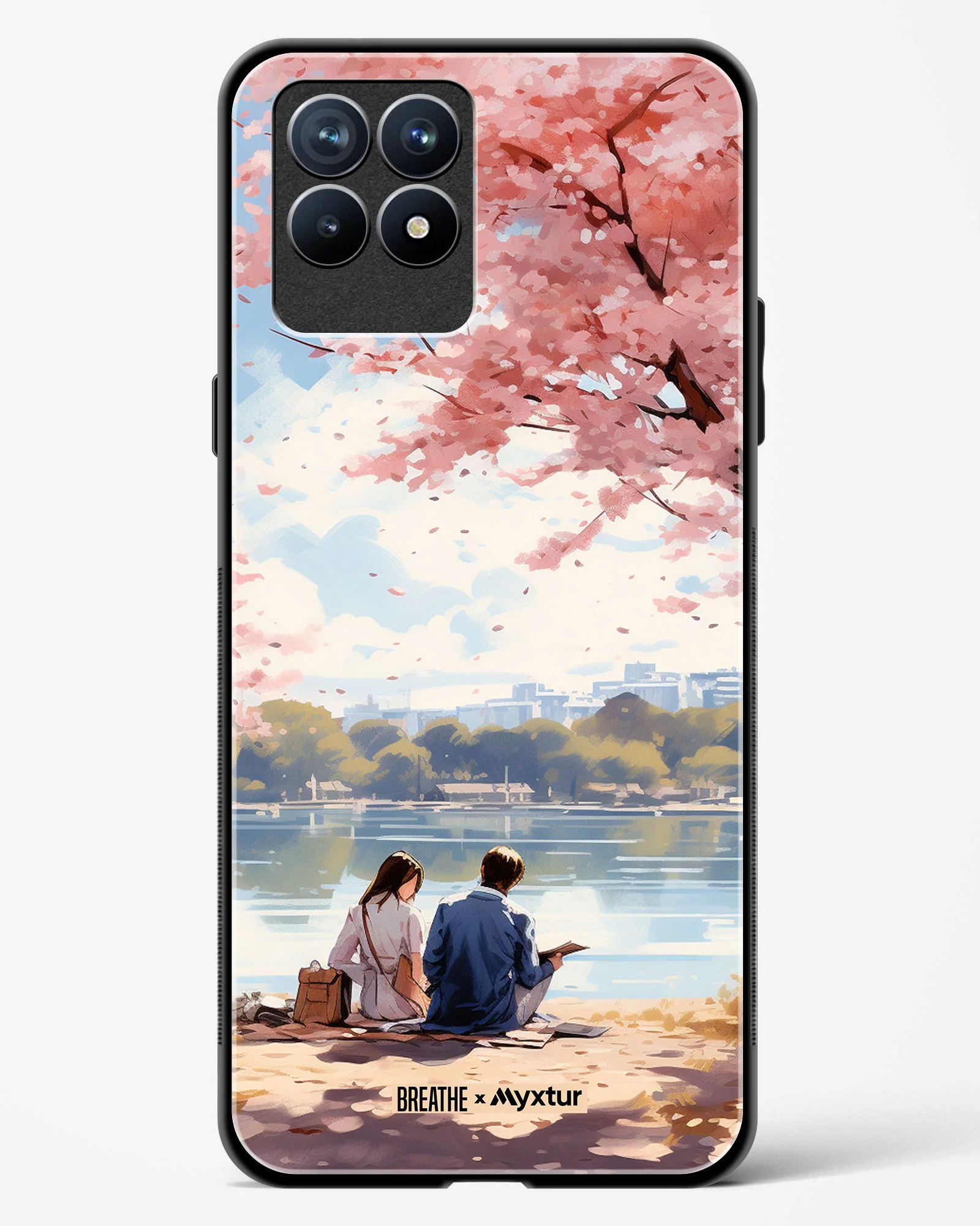 Sakura Serenade [BREATHE] Glass Case Phone Cover (Realme) - Image 65