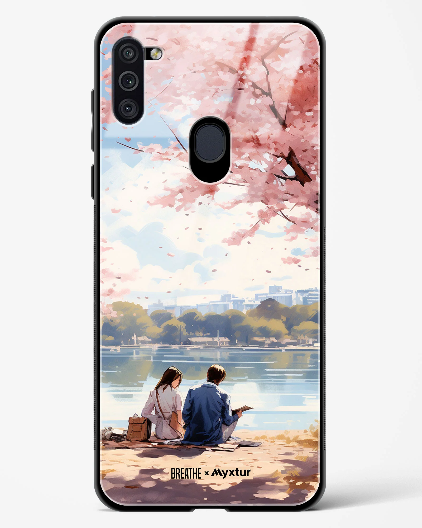 Sakura Serenade [BREATHE] Glass Case Phone Cover (Samsung) - Image 109