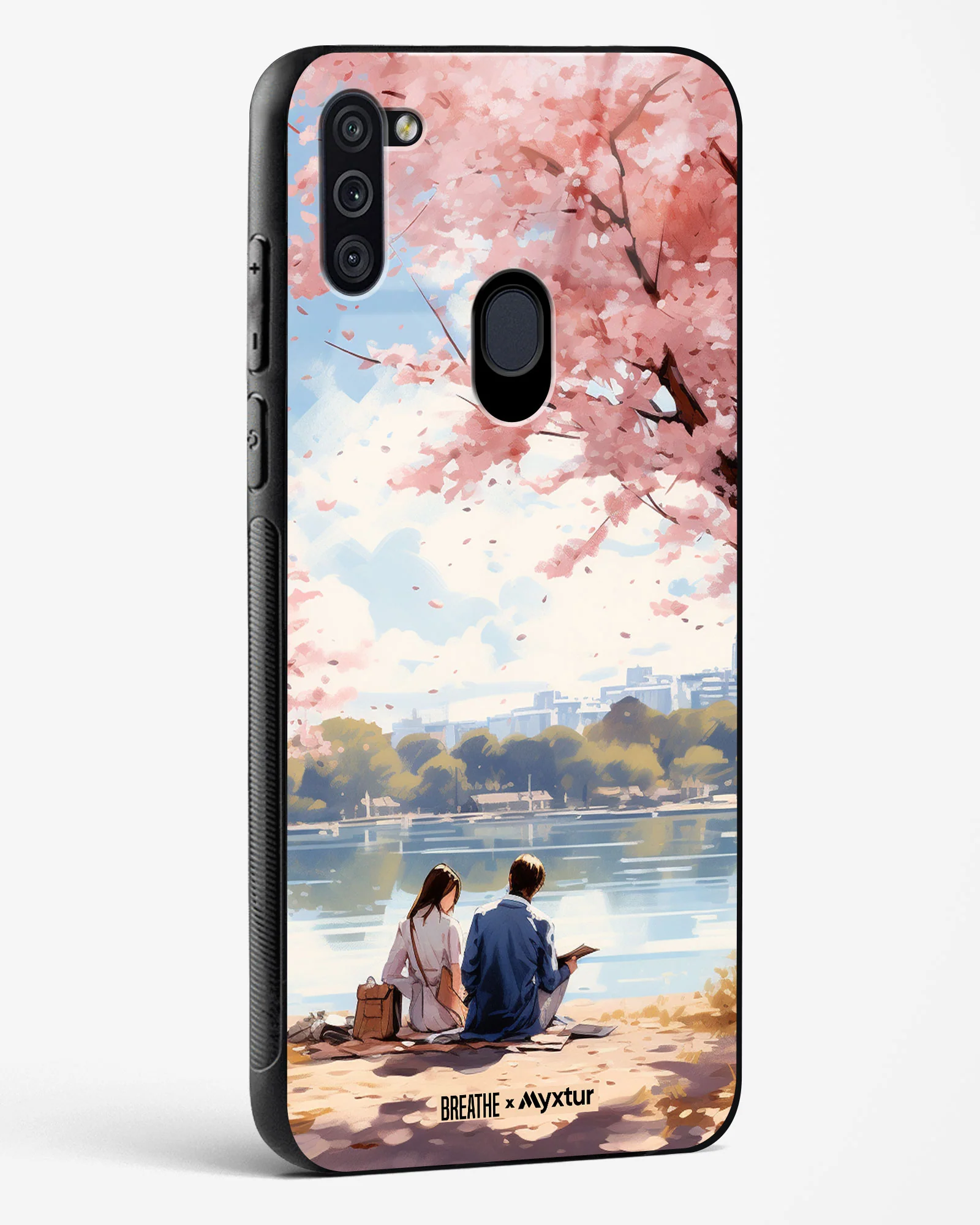 Sakura Serenade [BREATHE] Glass Case Phone Cover (Samsung) - Image 110