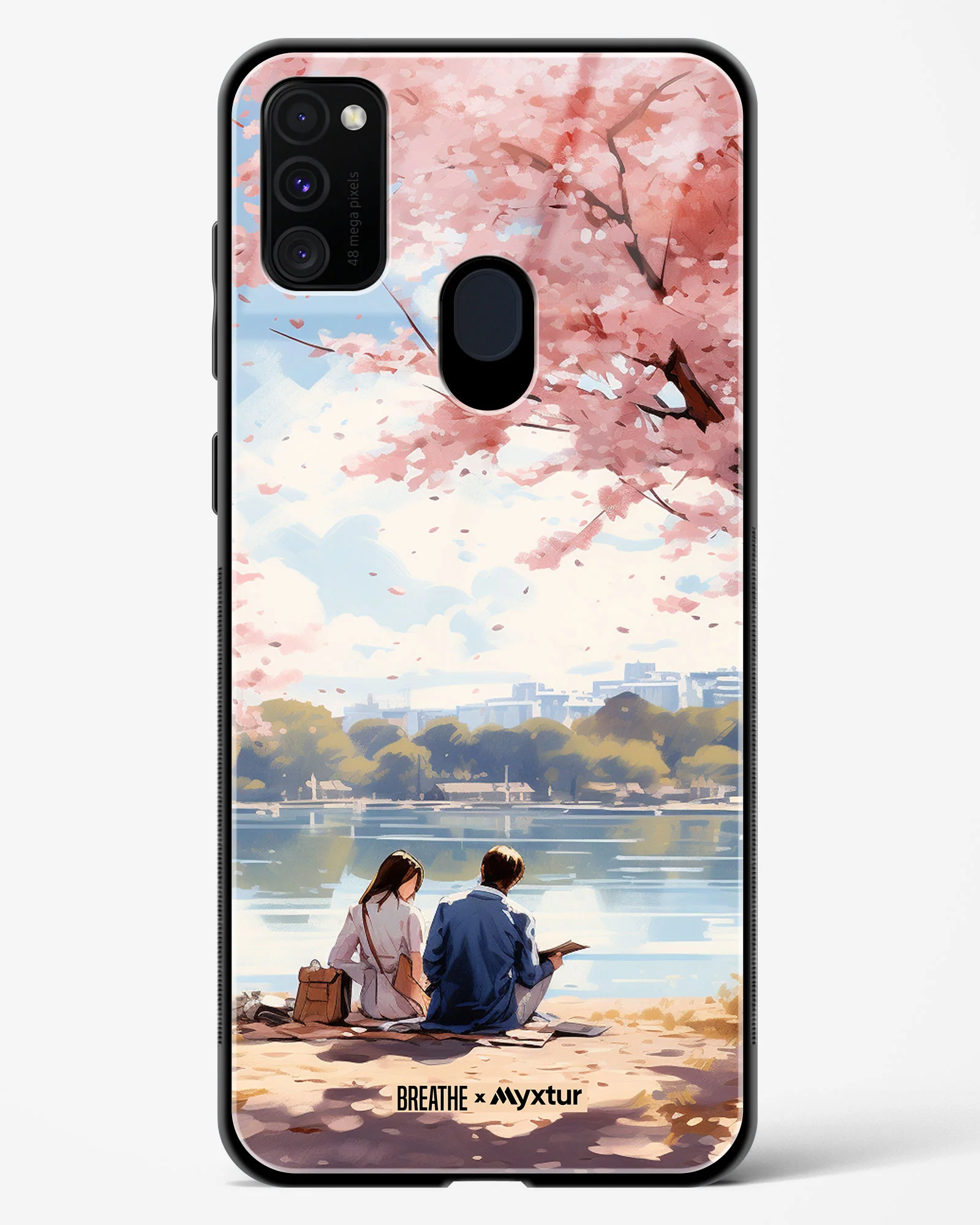 Sakura Serenade [BREATHE] Glass Case Phone Cover (Samsung) - Image 125