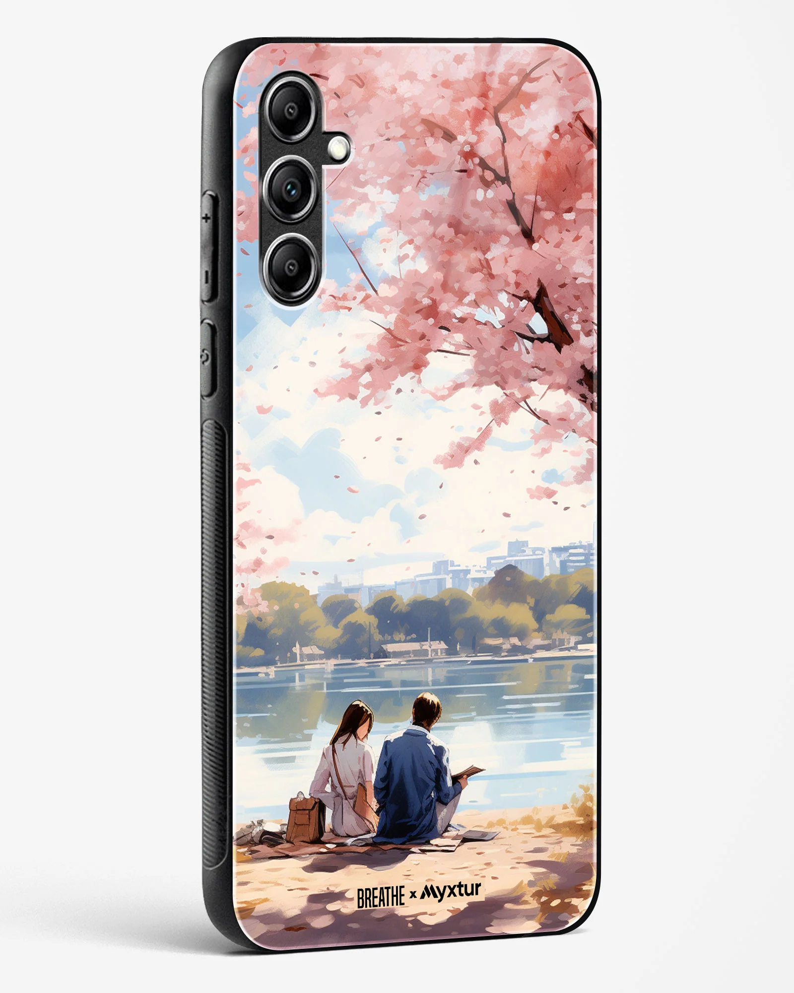 Sakura Serenade [BREATHE] Glass Case Phone Cover (Samsung) - Image 140