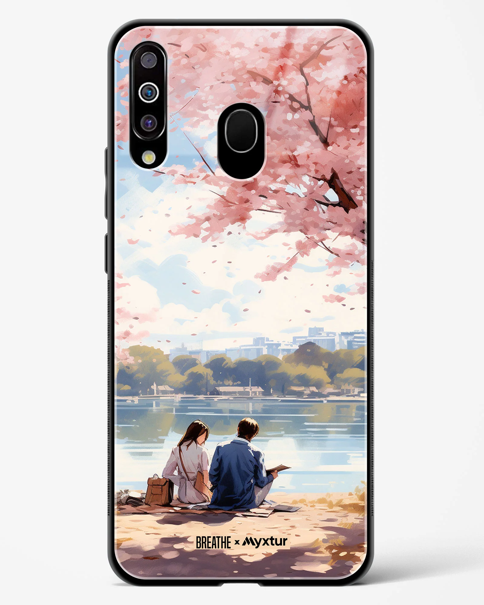 Sakura Serenade [BREATHE] Glass Case Phone Cover (Samsung) - Image 143