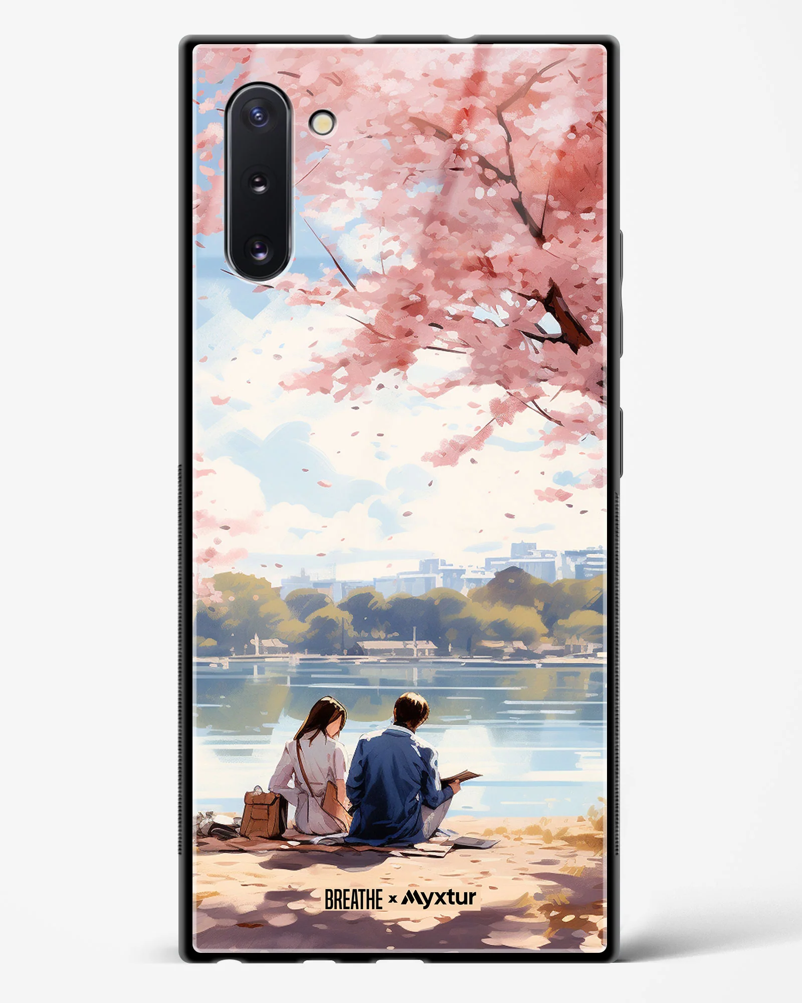 Sakura Serenade [BREATHE] Glass Case Phone Cover (Samsung) - Image 157