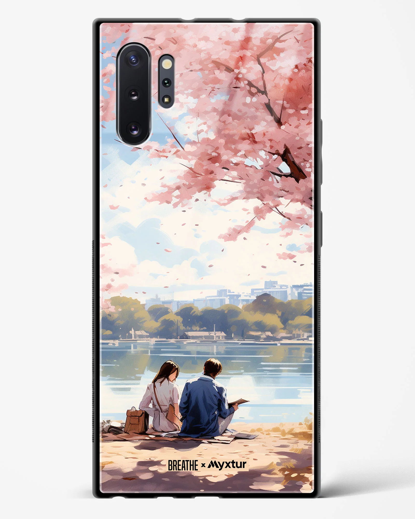Sakura Serenade [BREATHE] Glass Case Phone Cover (Samsung) - Image 161