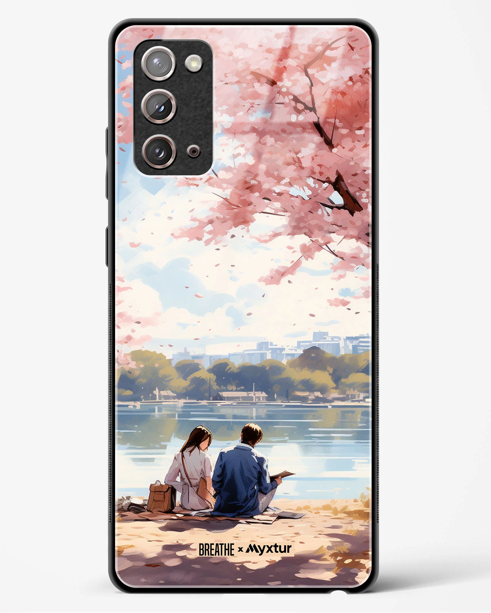 Sakura Serenade [BREATHE] Glass Case Phone Cover (Samsung) - Image 163