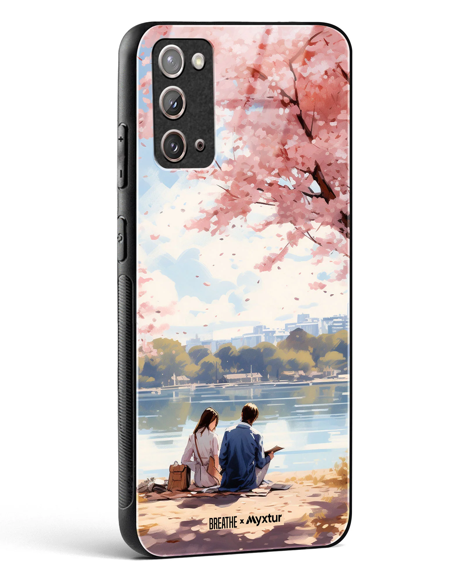 Sakura Serenade [BREATHE] Glass Case Phone Cover (Samsung) - Image 164