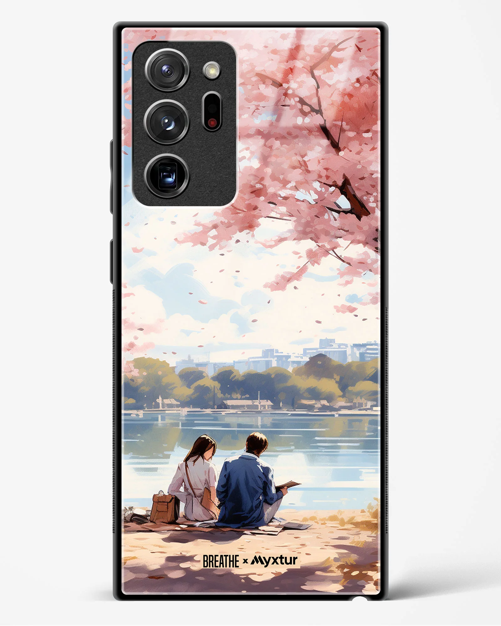 Sakura Serenade [BREATHE] Glass Case Phone Cover (Samsung) - Image 165