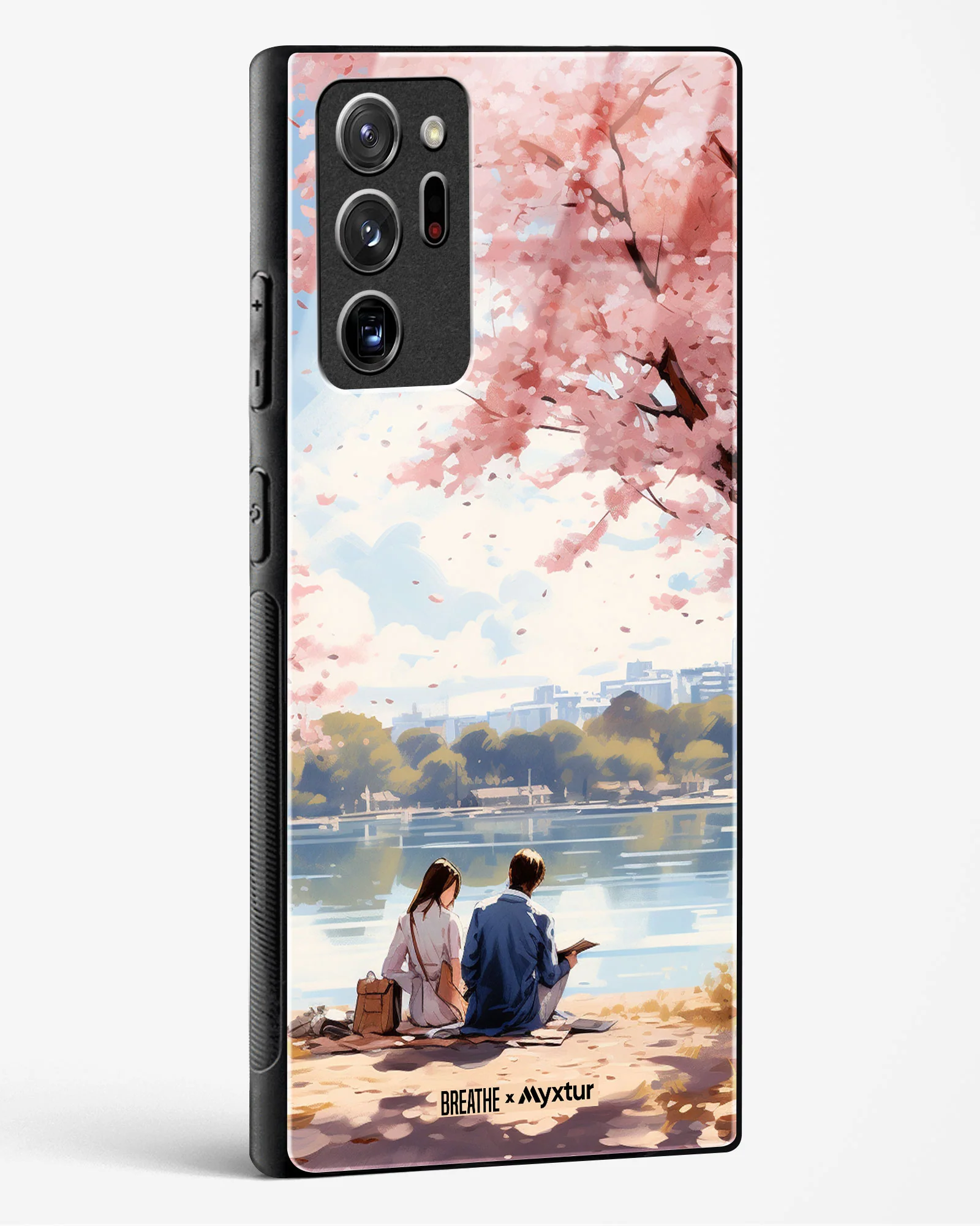 Sakura Serenade [BREATHE] Glass Case Phone Cover (Samsung) - Image 166