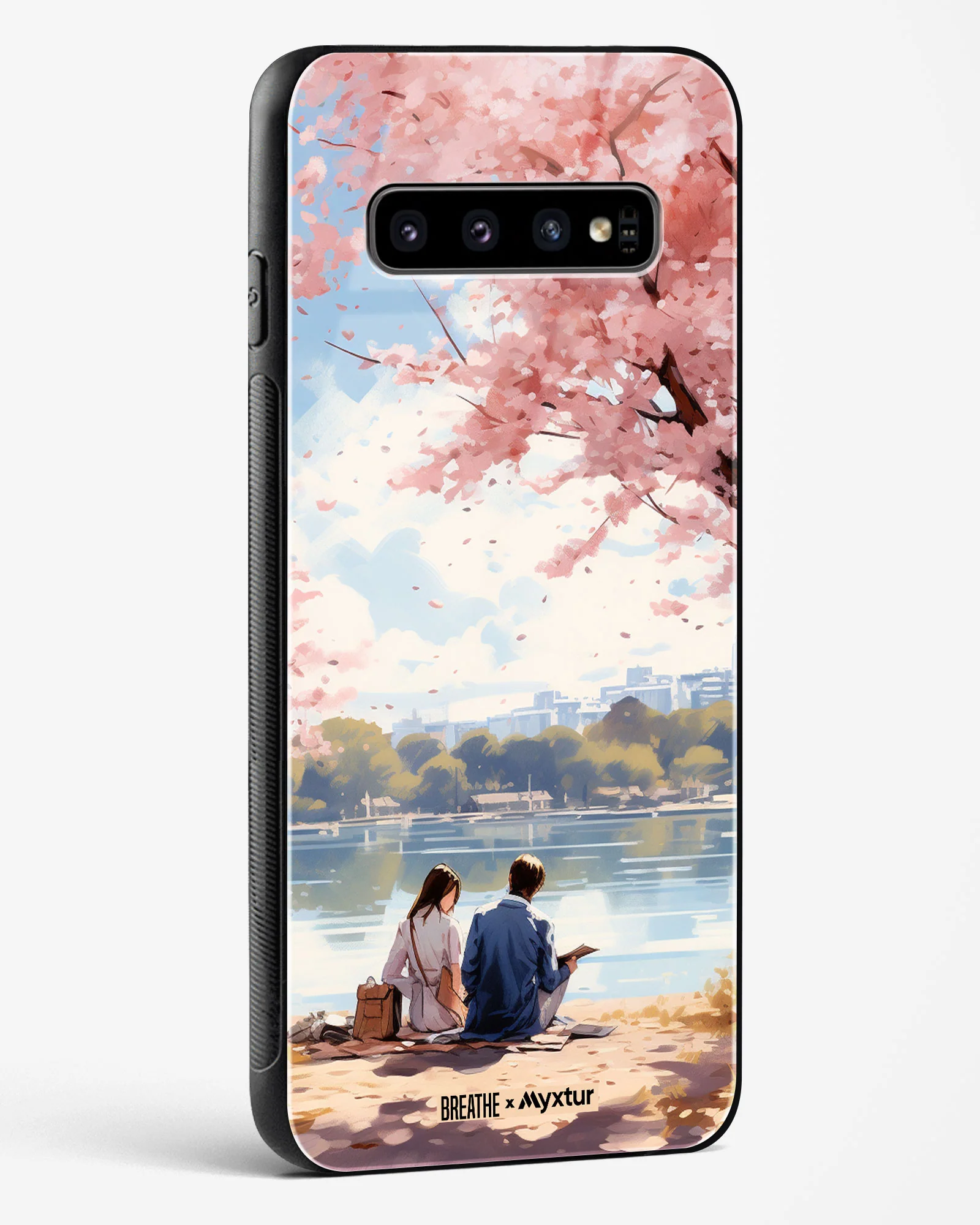 Sakura Serenade [BREATHE] Glass Case Phone Cover (Samsung) - Image 170