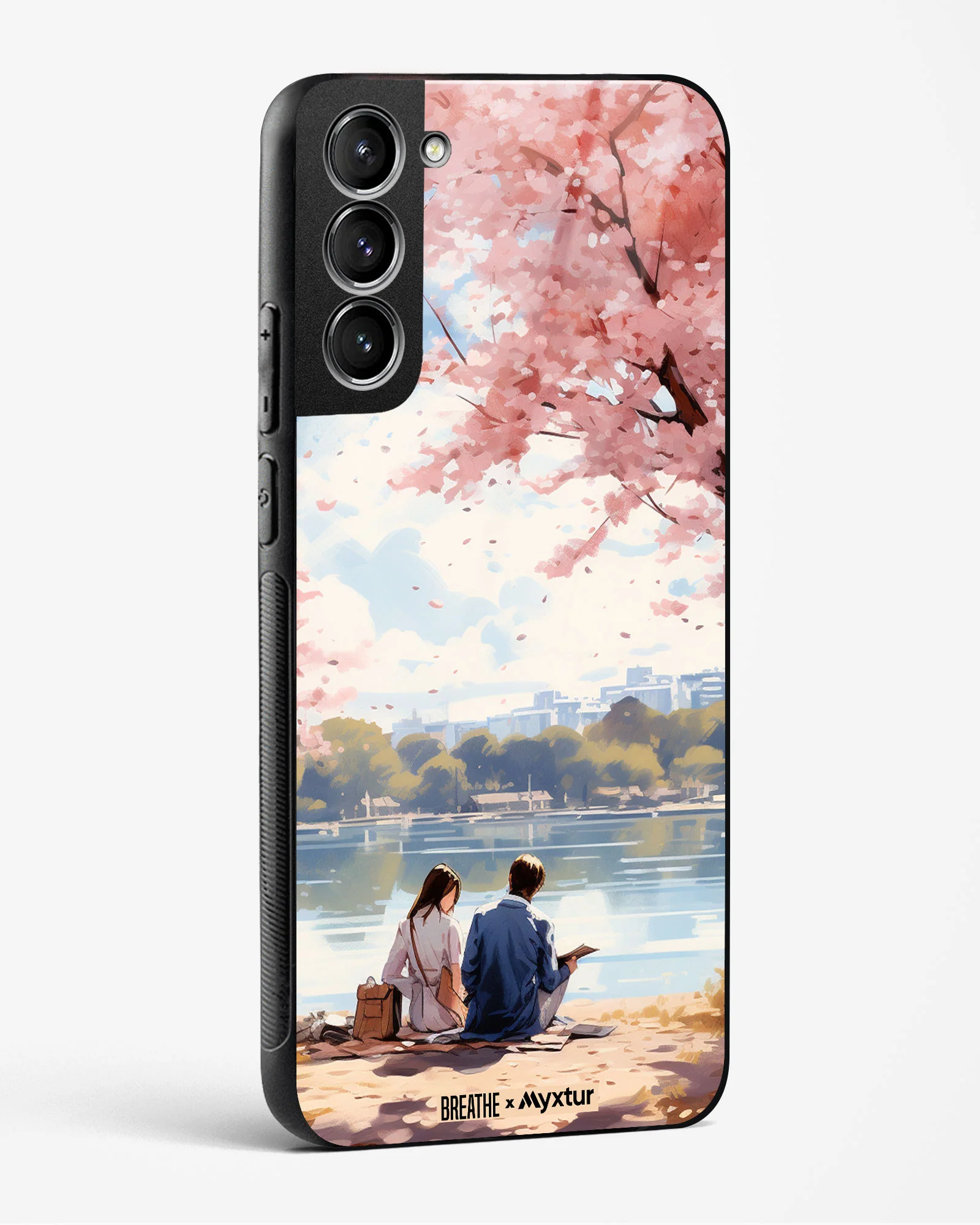 Sakura Serenade [BREATHE] Glass Case Phone Cover (Samsung) - Image 196