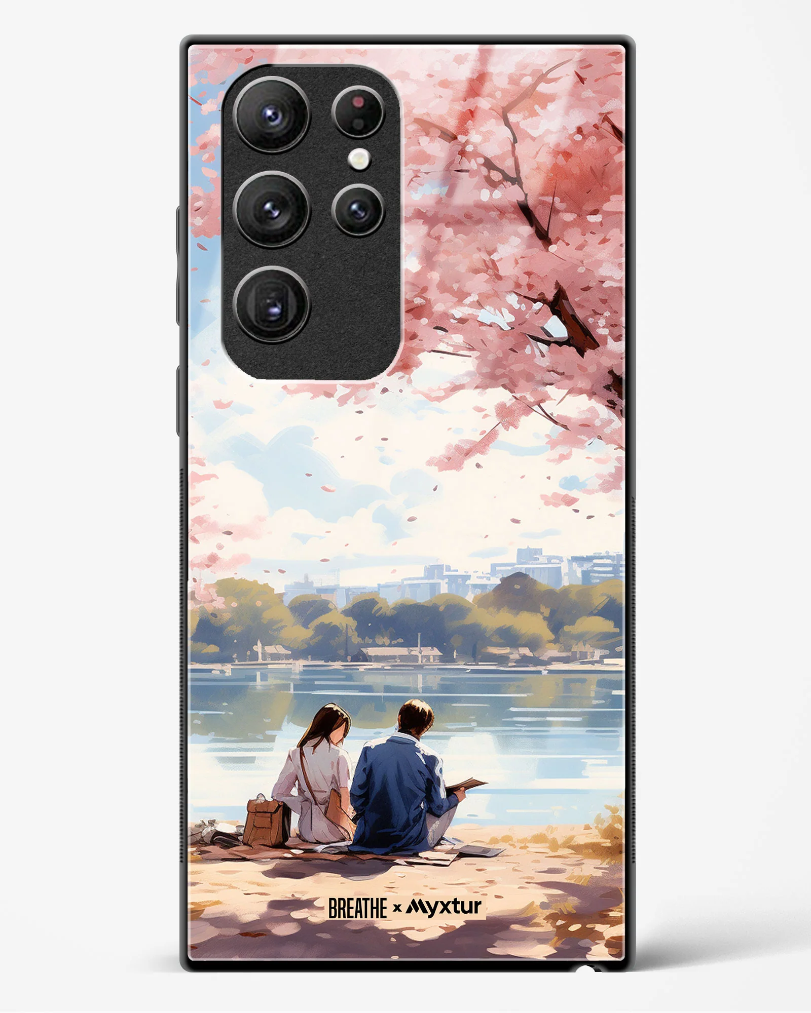 Sakura Serenade [BREATHE] Glass Case Phone Cover (Samsung) - Image 199