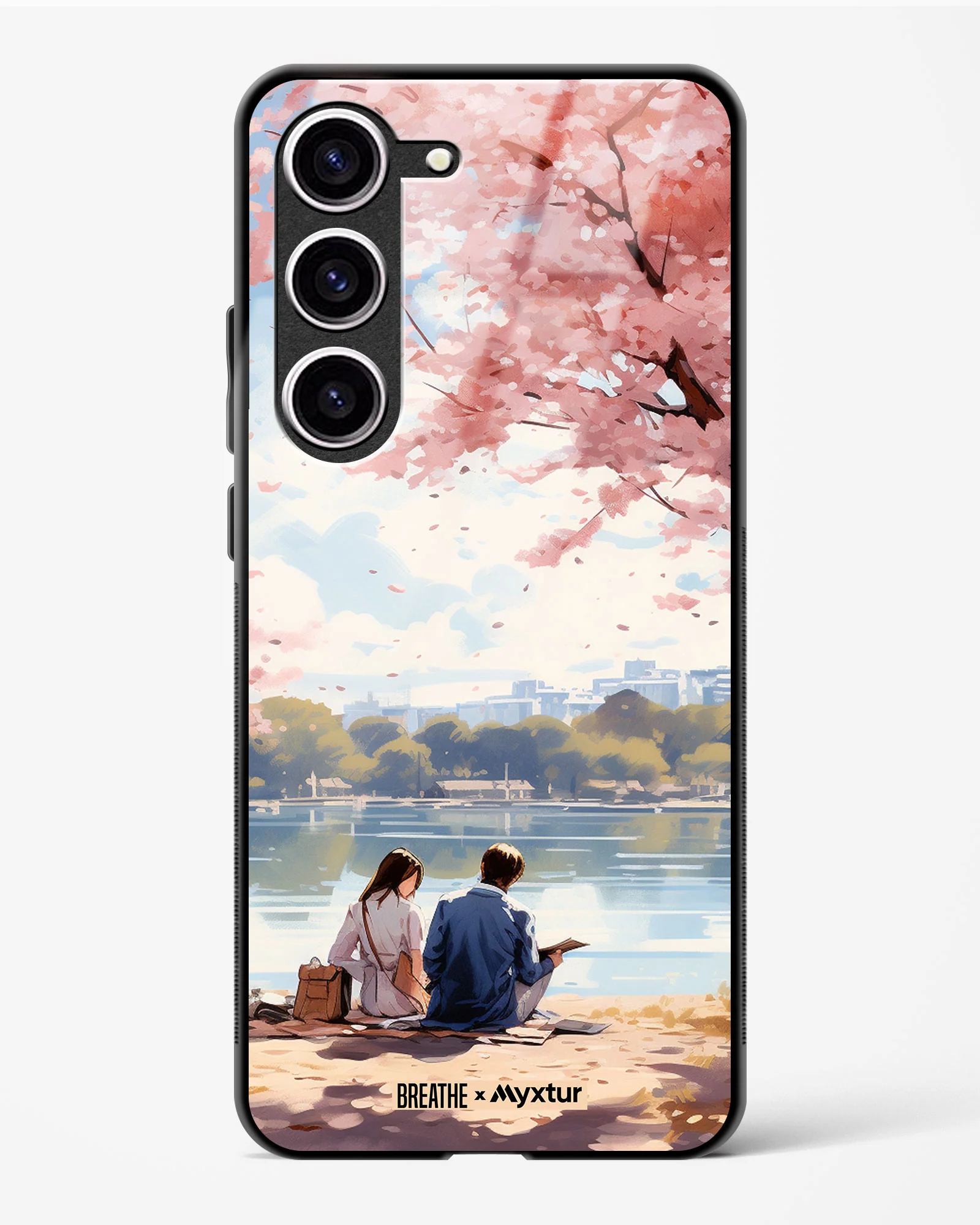 Sakura Serenade [BREATHE] Glass Case Phone Cover (Samsung) - Image 201