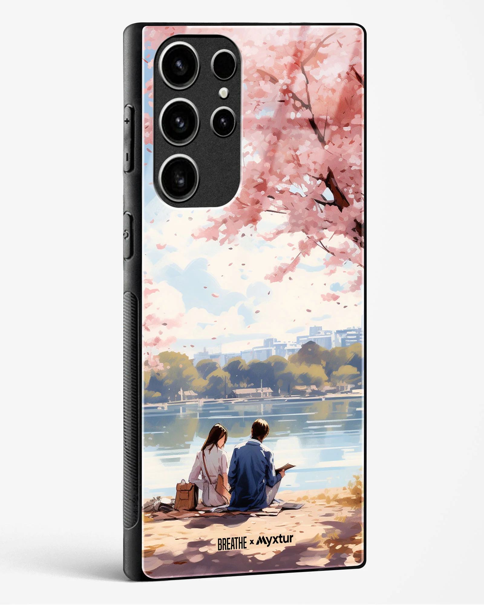 Sakura Serenade [BREATHE] Glass Case Phone Cover (Samsung) - Image 206