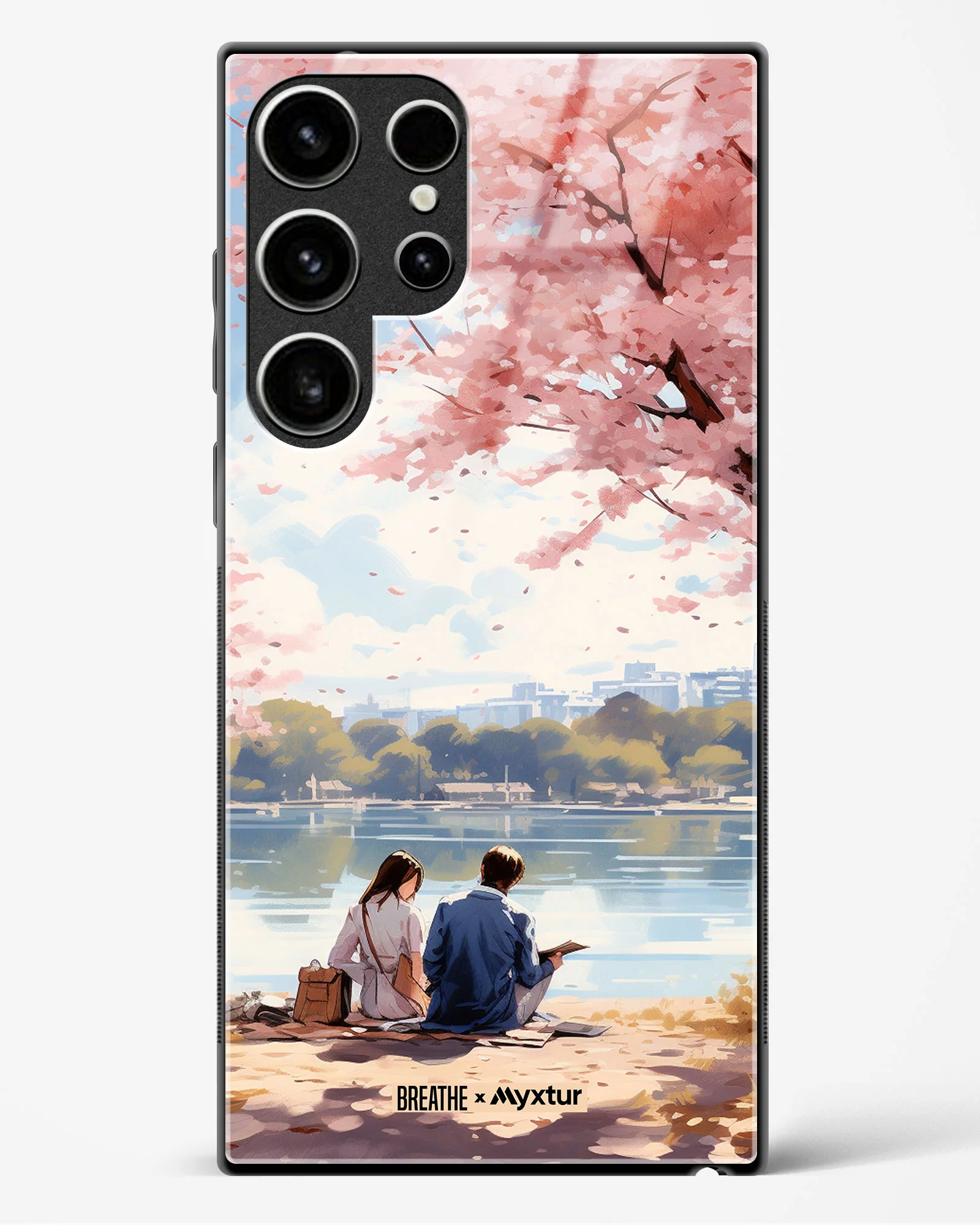 Sakura Serenade [BREATHE] Glass Case Phone Cover (Samsung) - Image 223