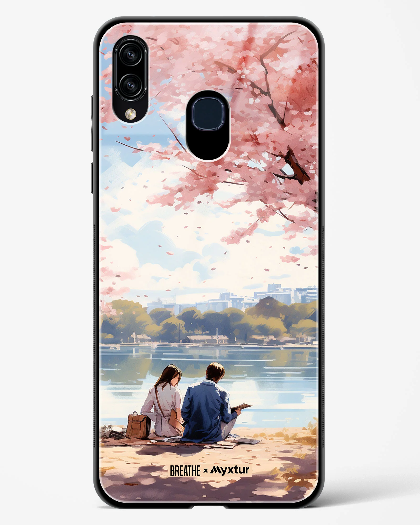Sakura Serenade [BREATHE] Glass Case Phone Cover (Samsung) - Image 35
