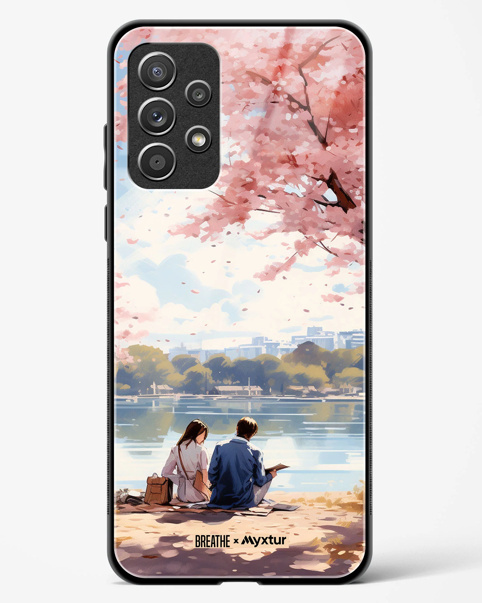 Sakura Serenade [BREATHE] Glass Case Phone Cover (Samsung) - Image 45