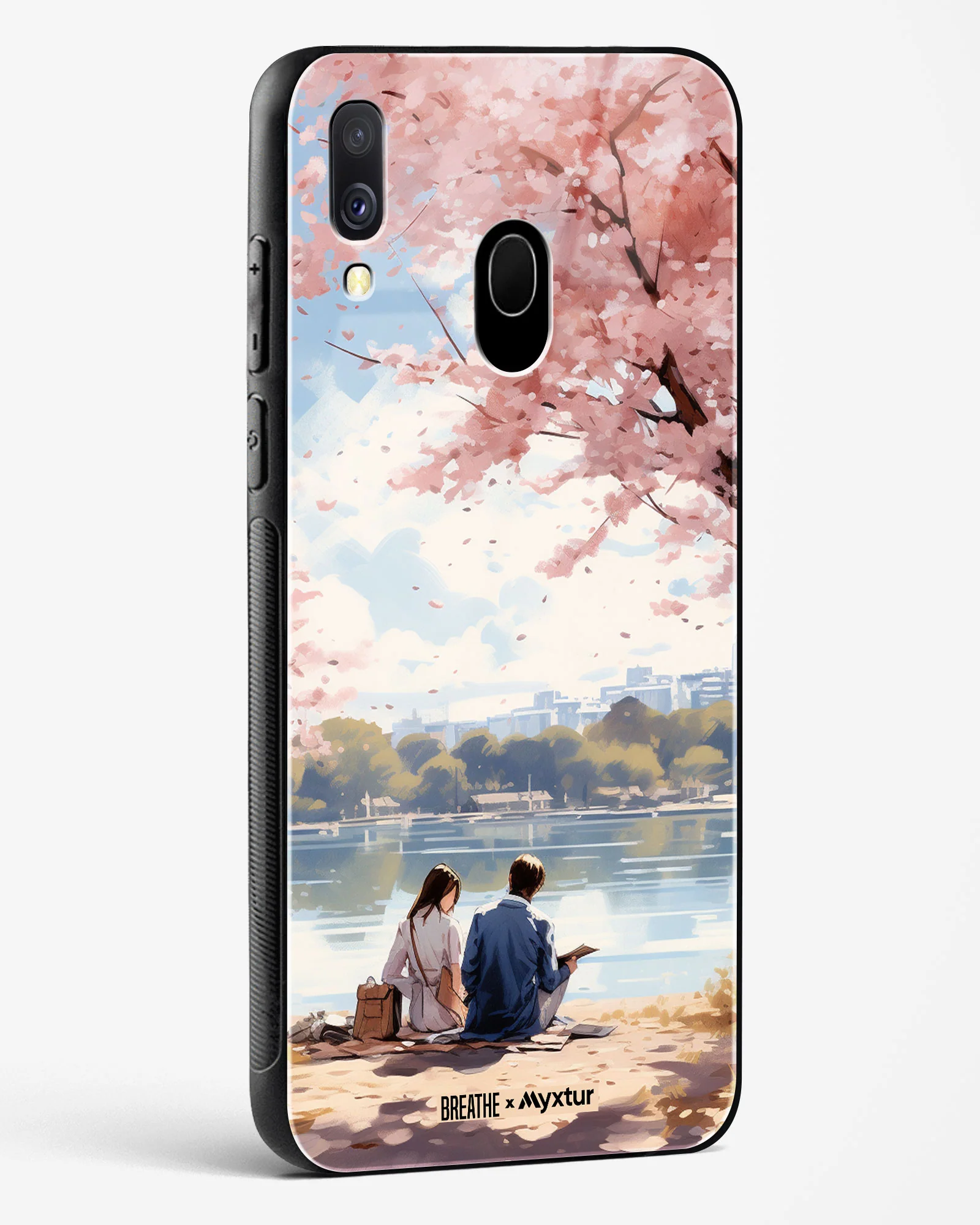 Sakura Serenade [BREATHE] Glass Case Phone Cover (Samsung) - Image 52