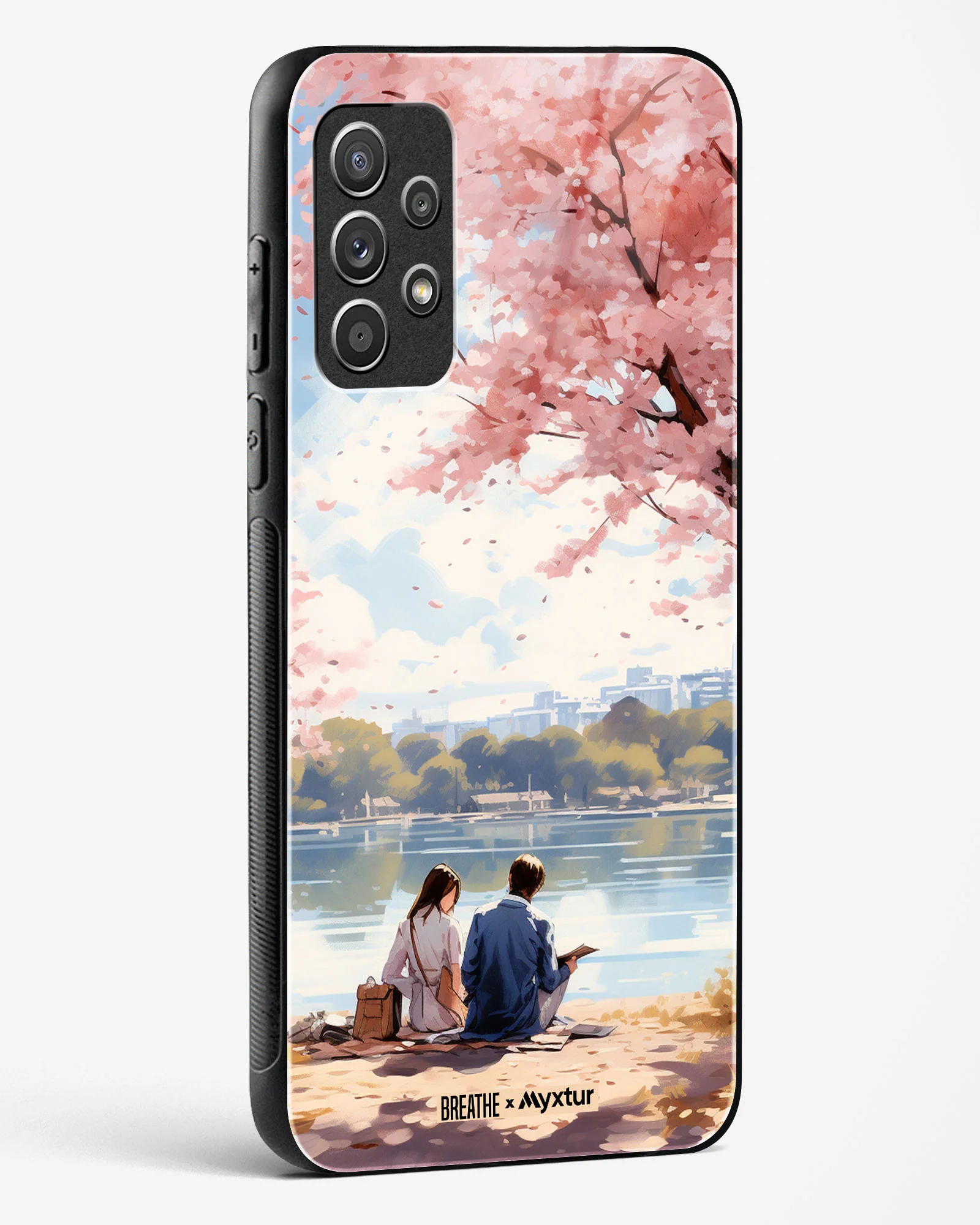 Sakura Serenade [BREATHE] Glass Case Phone Cover (Samsung) - Image 66